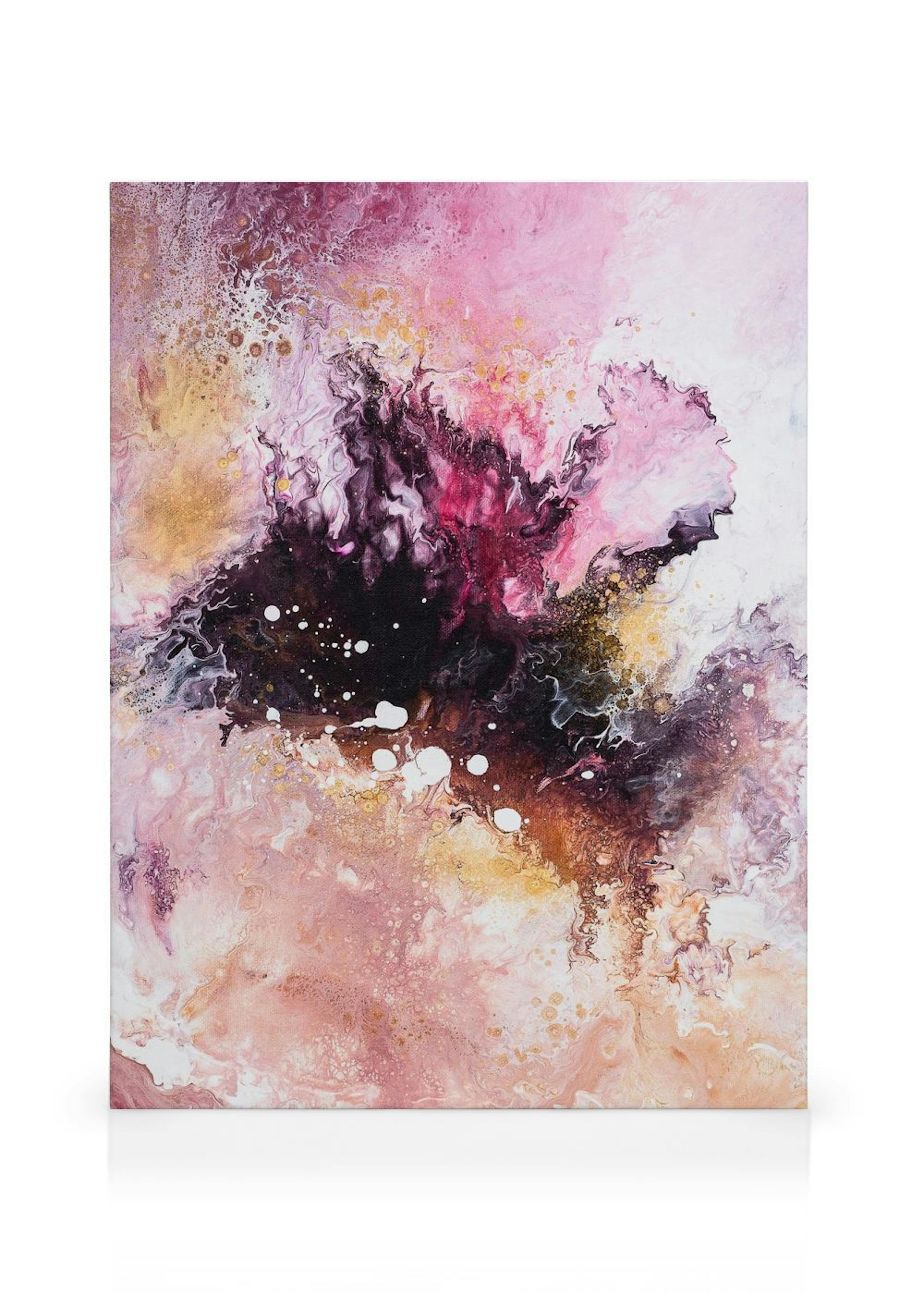 Sofia Larsson - Pink Galaxy Obraz na płótnie