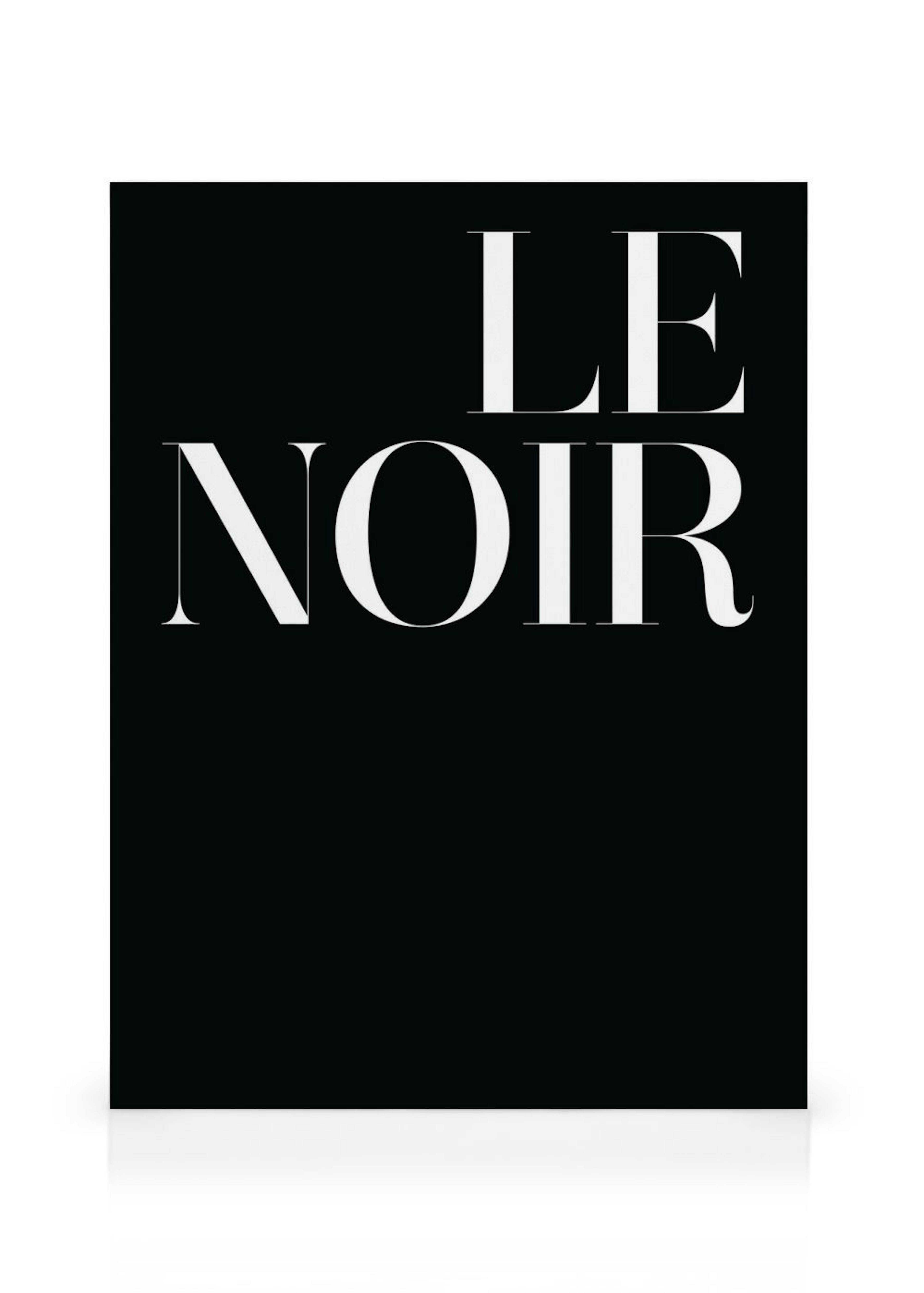 Le Noir Leinwandbild
