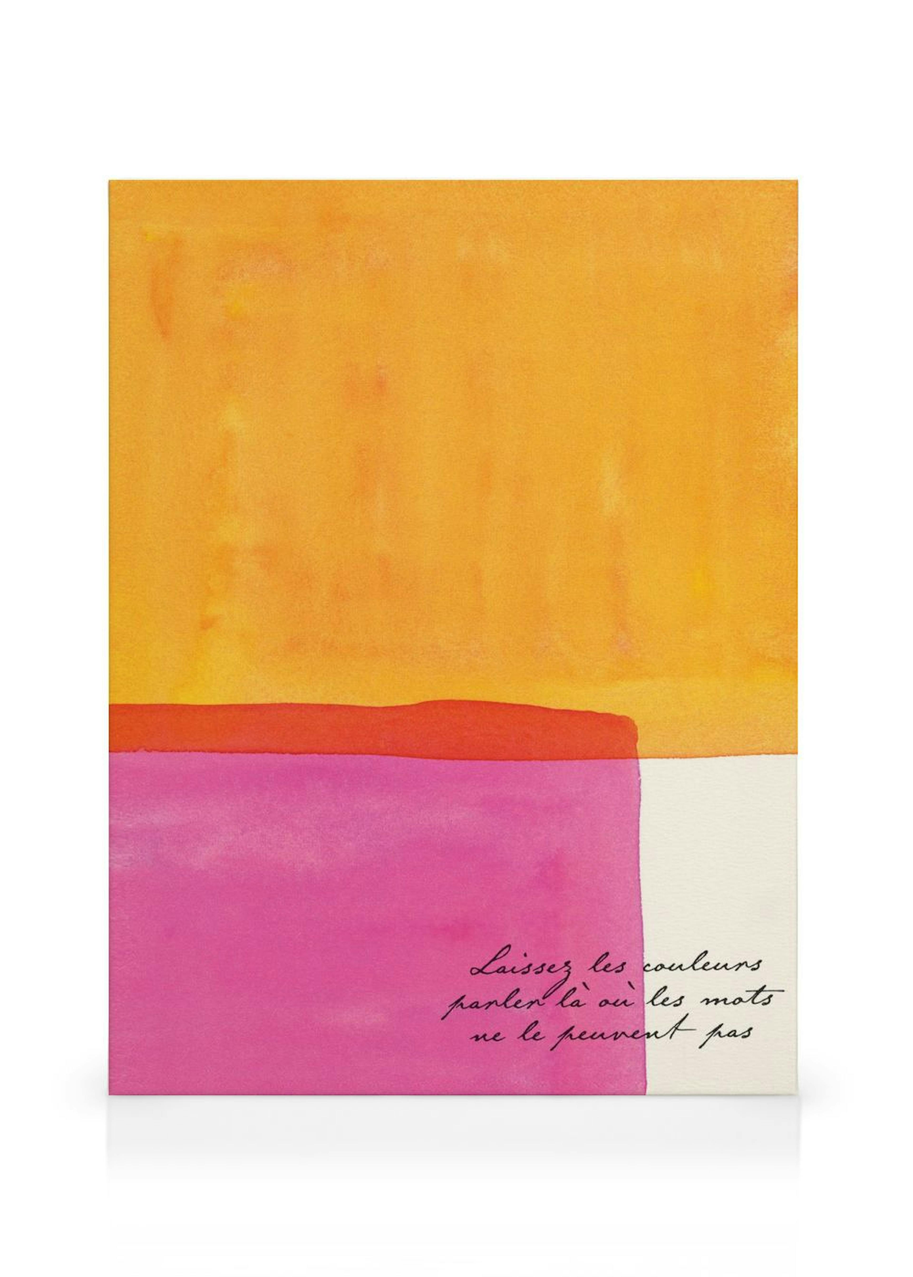 Let Colours Speak Toile