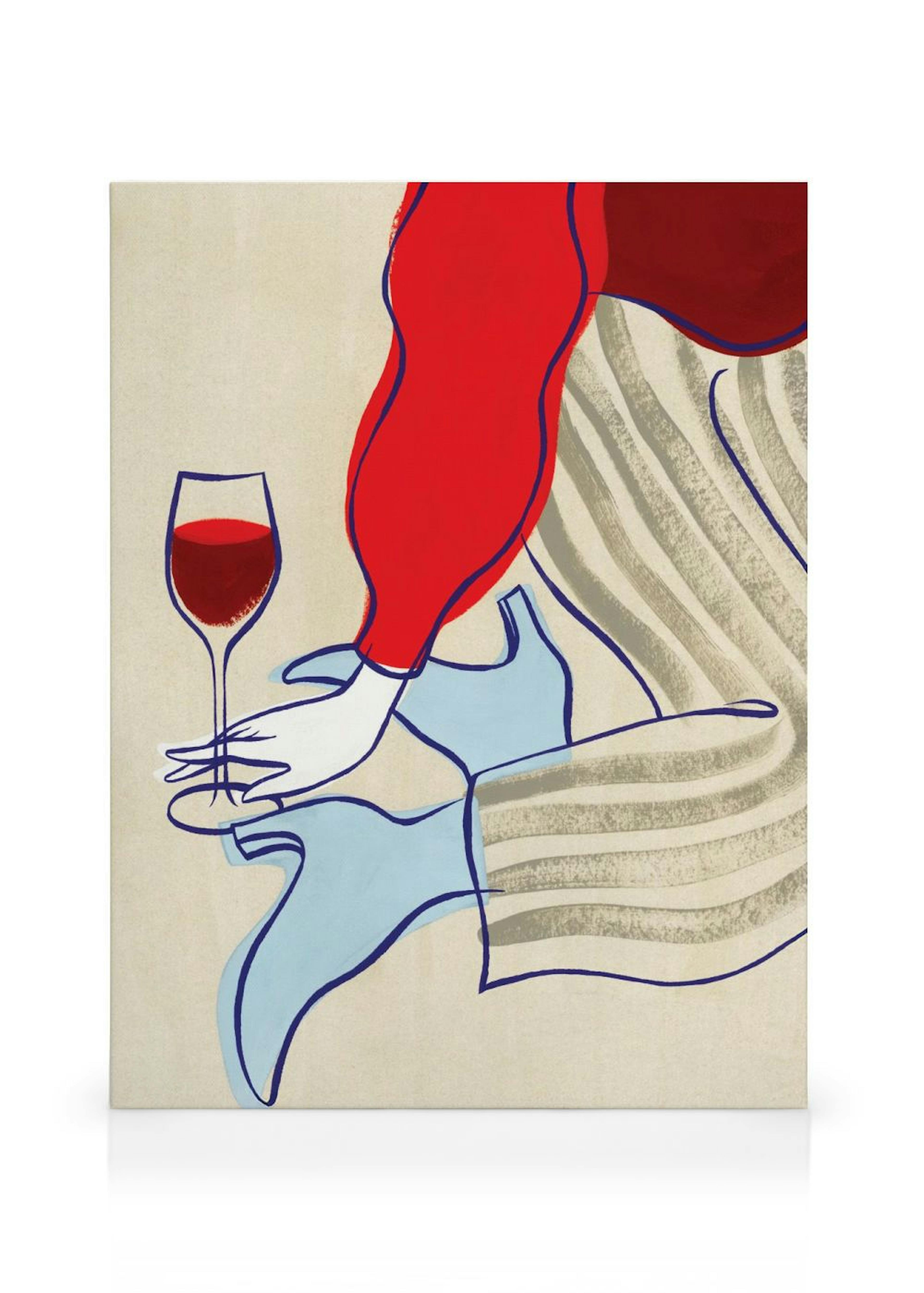 Sittin' and Sippin' Canvas