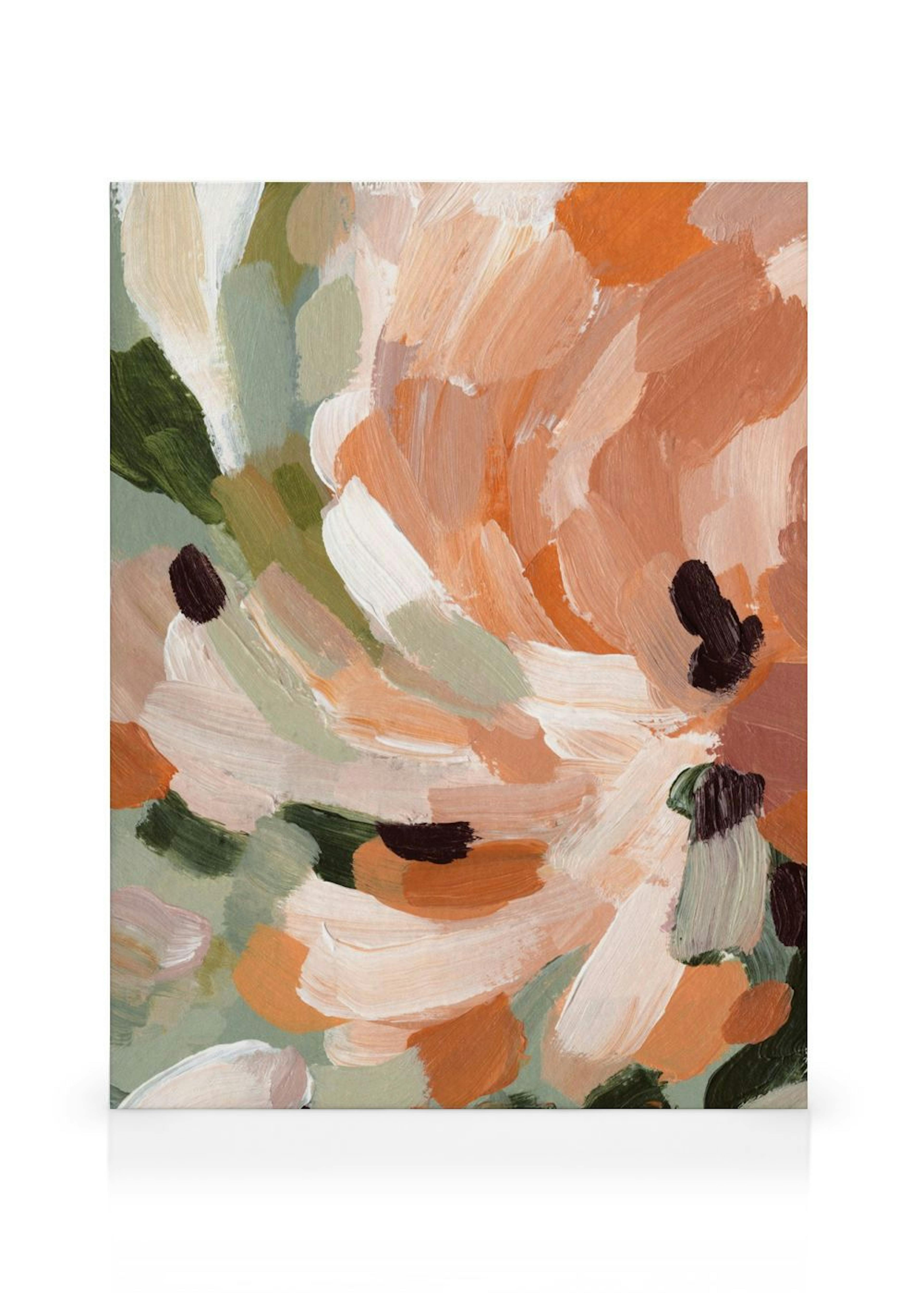 Soft Rustic Florals No1 Leinwand