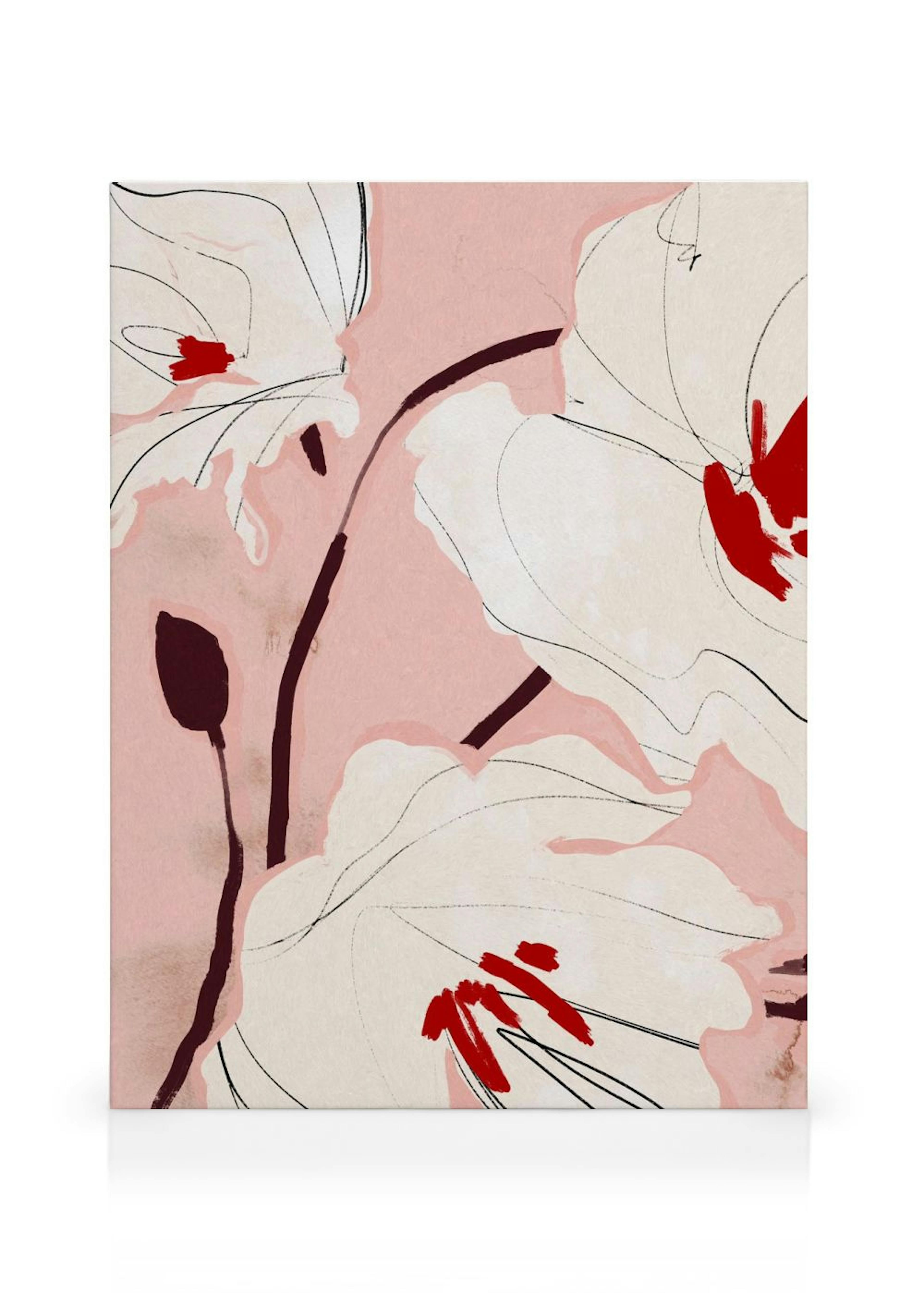 Bold Blossom Stampa su Tela