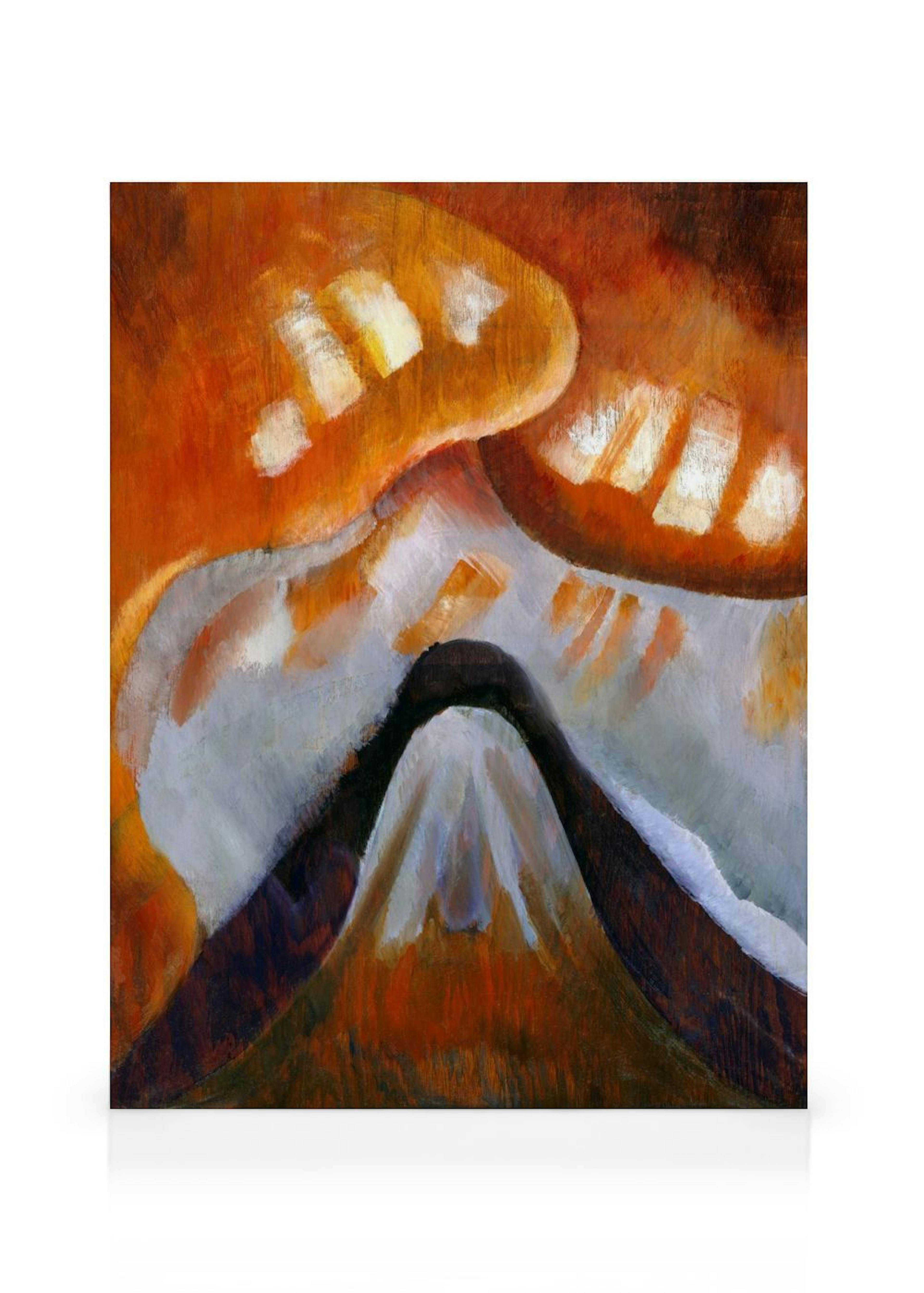 Arthur Dove - Mountain and Sky Canvastavla