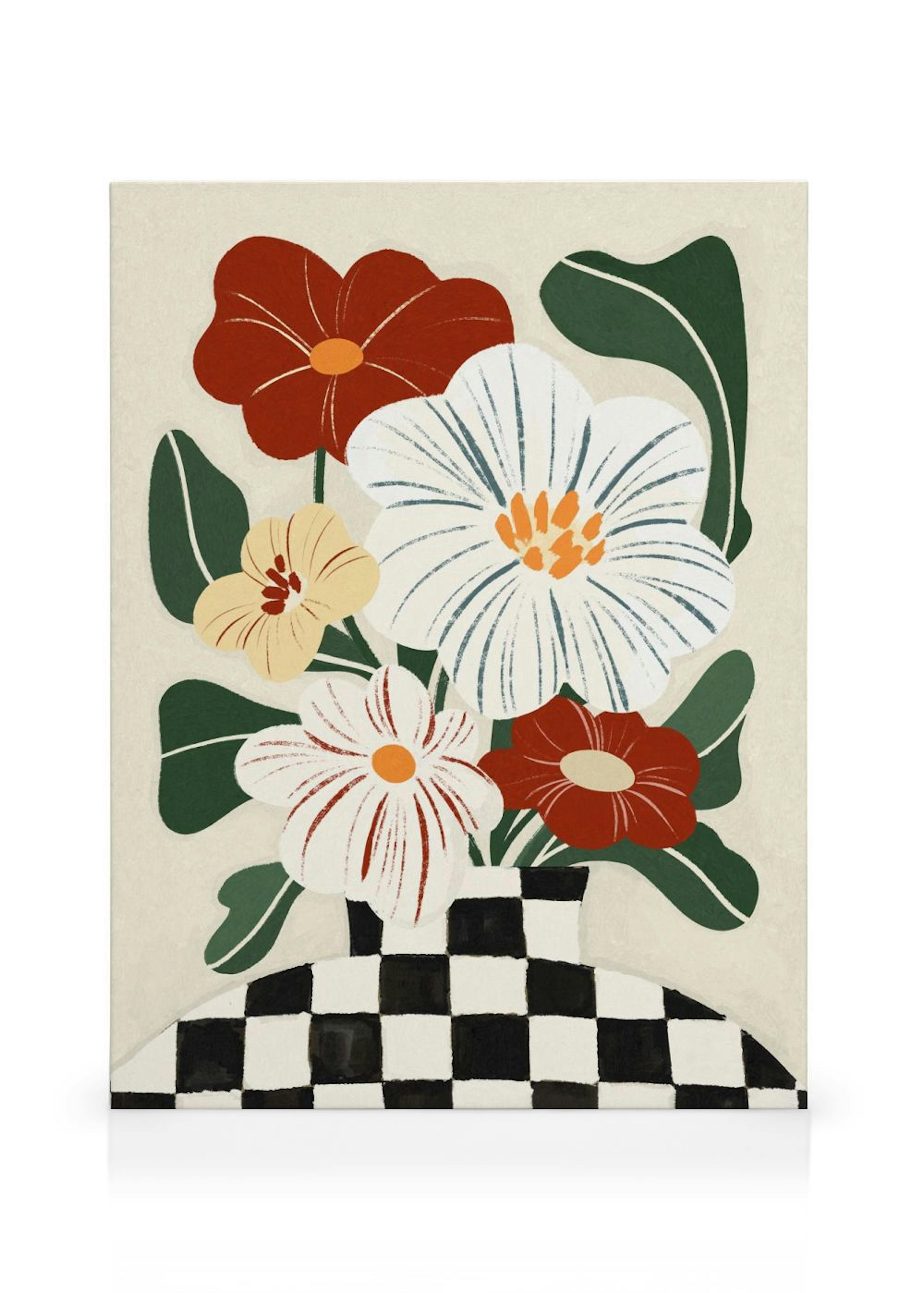 Chess Bouquet Canvas