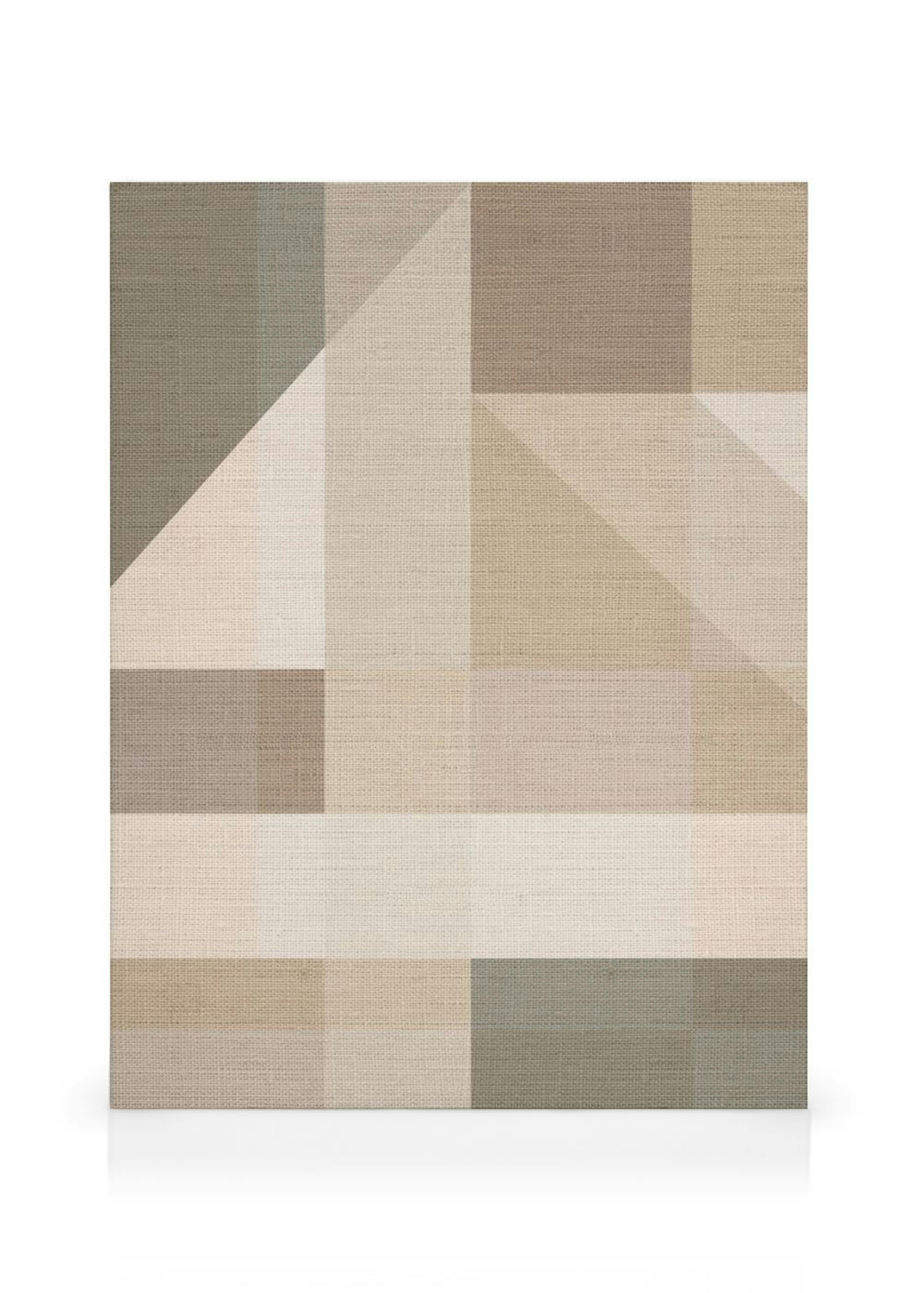 Linen Block Shapes No2 Kanvaasi