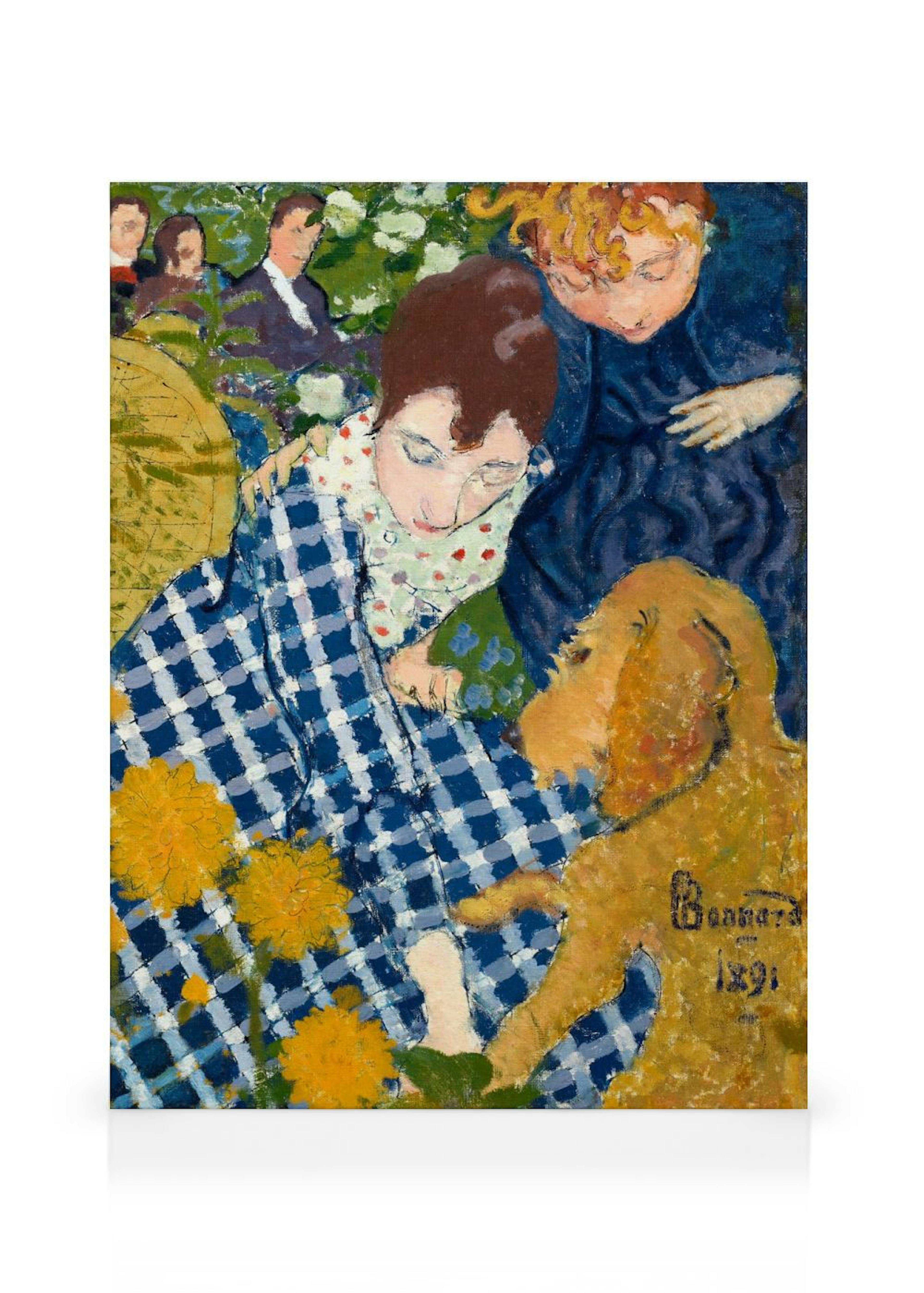 Pierre Bonnard - Women with a Dog Toile