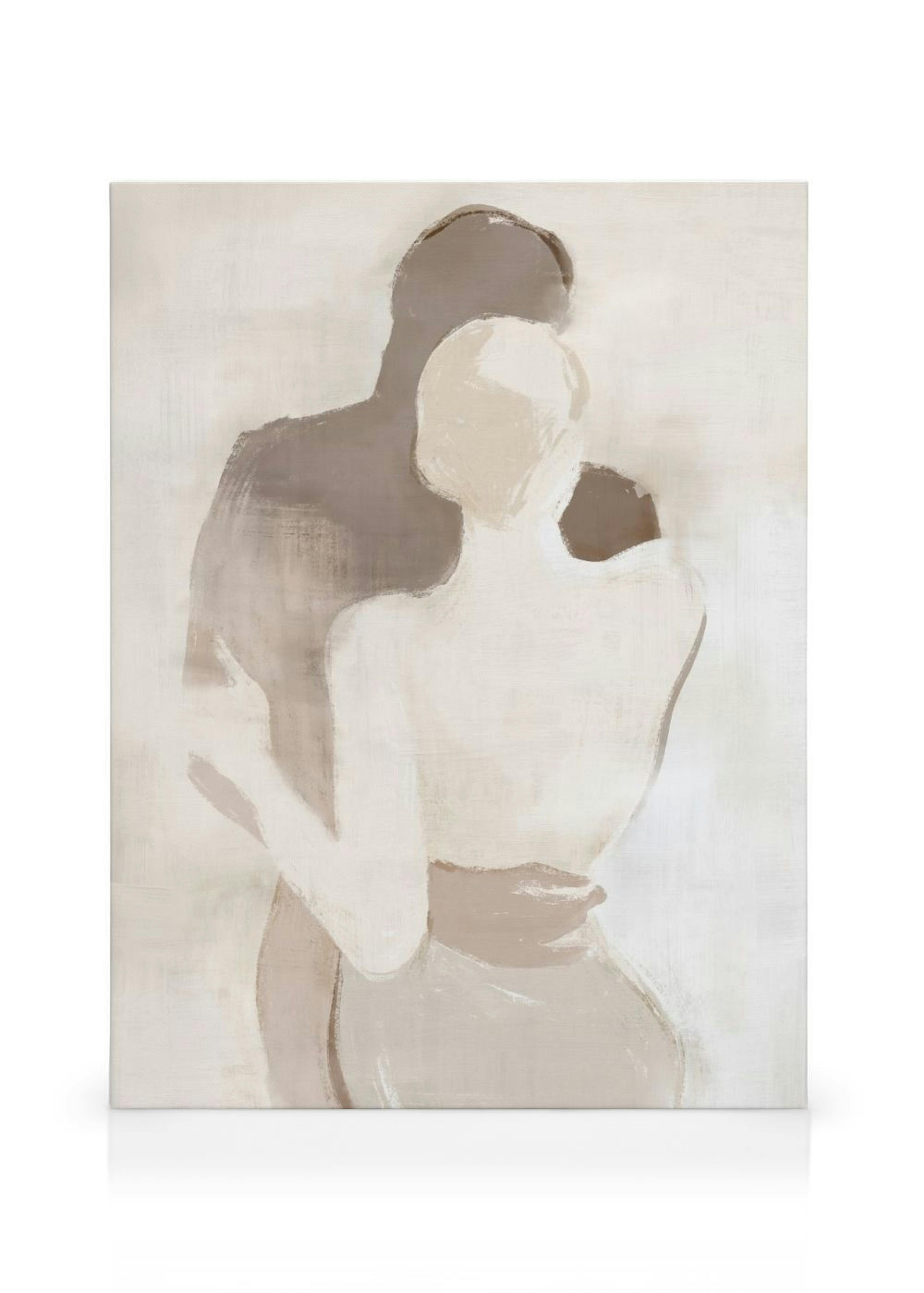 Soft Couple Canvas print