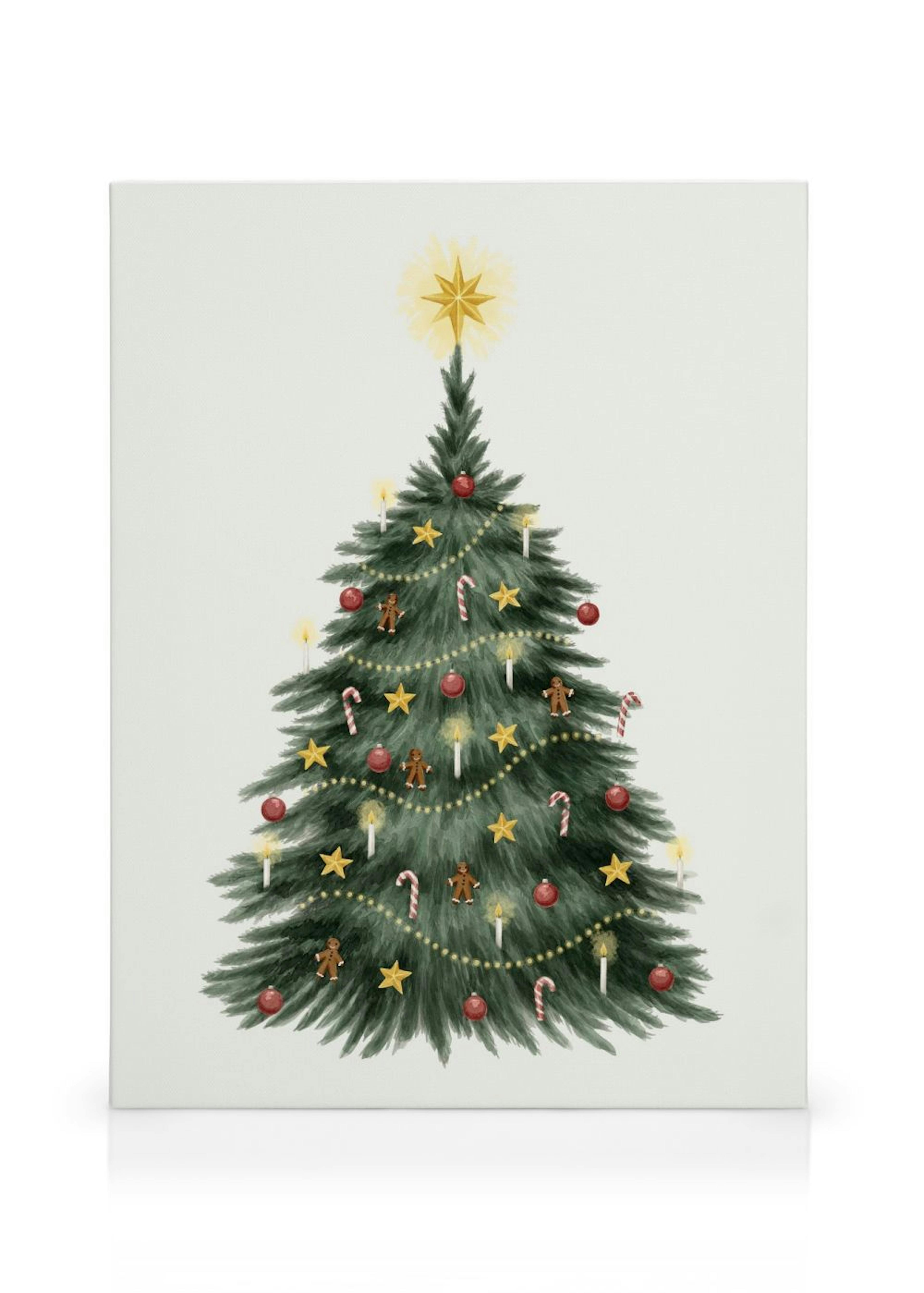 Christmas Tree Canvas print