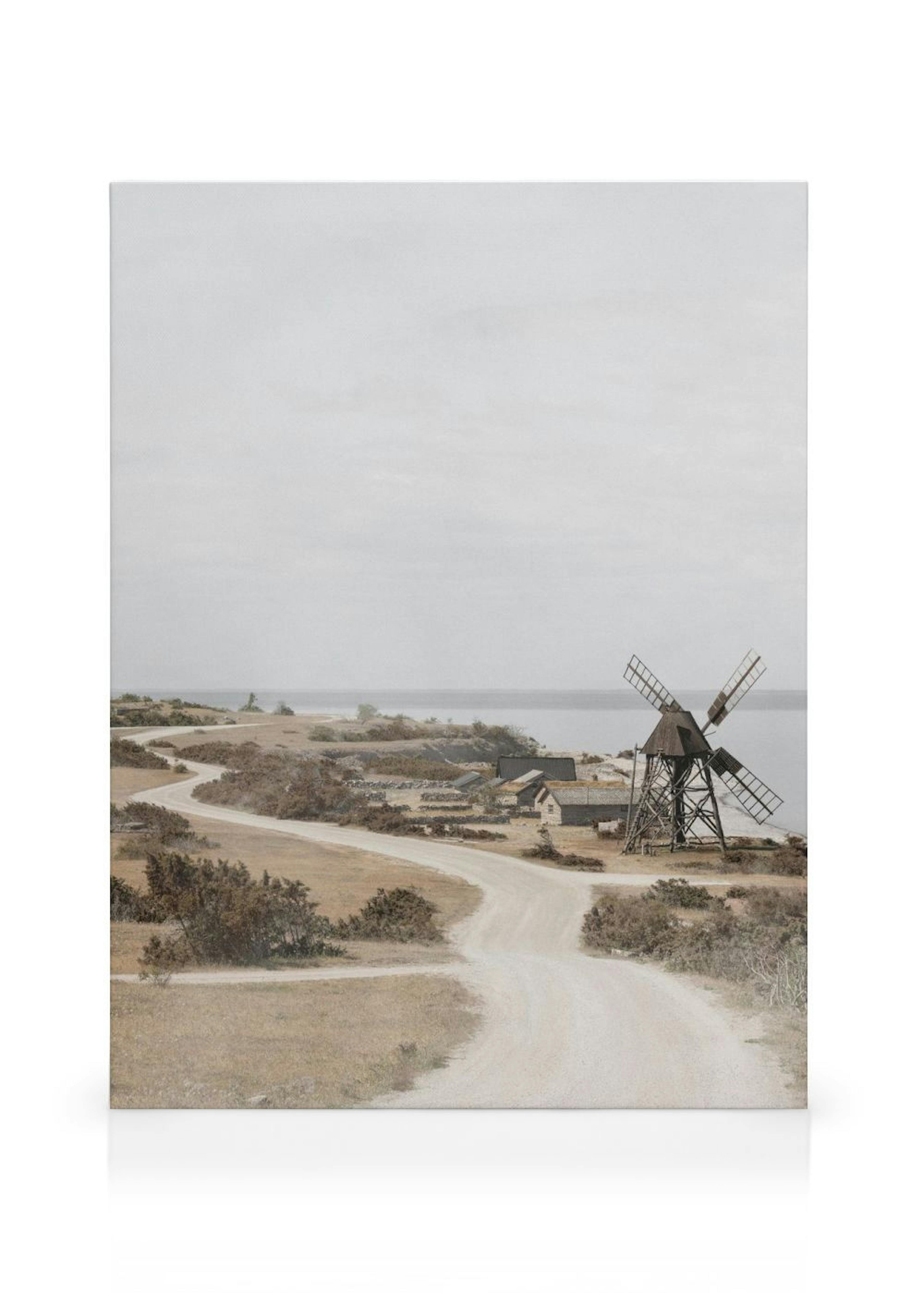 Barren Landscape Canvas print