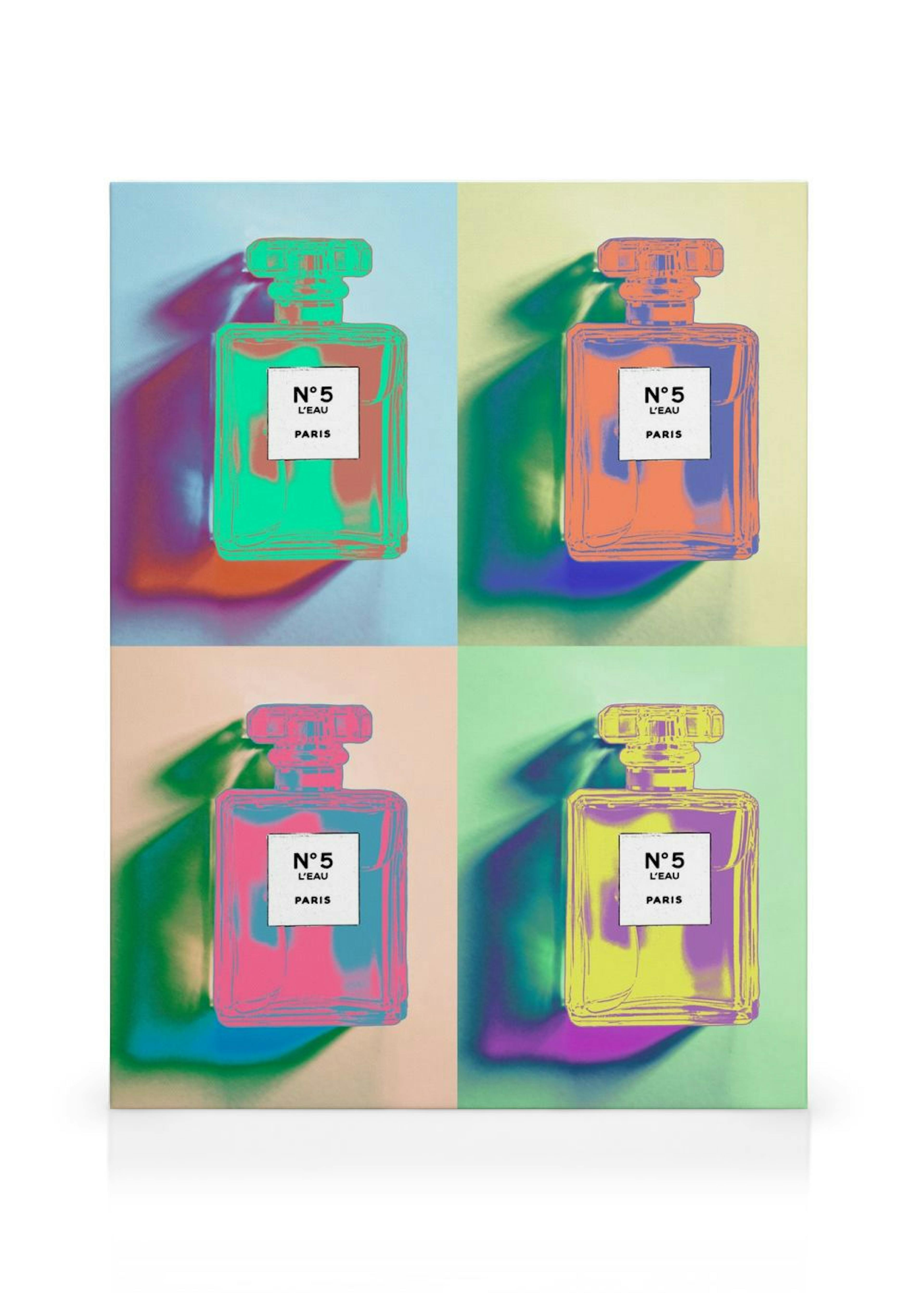 Pop Art Perfume No2 Canvas print