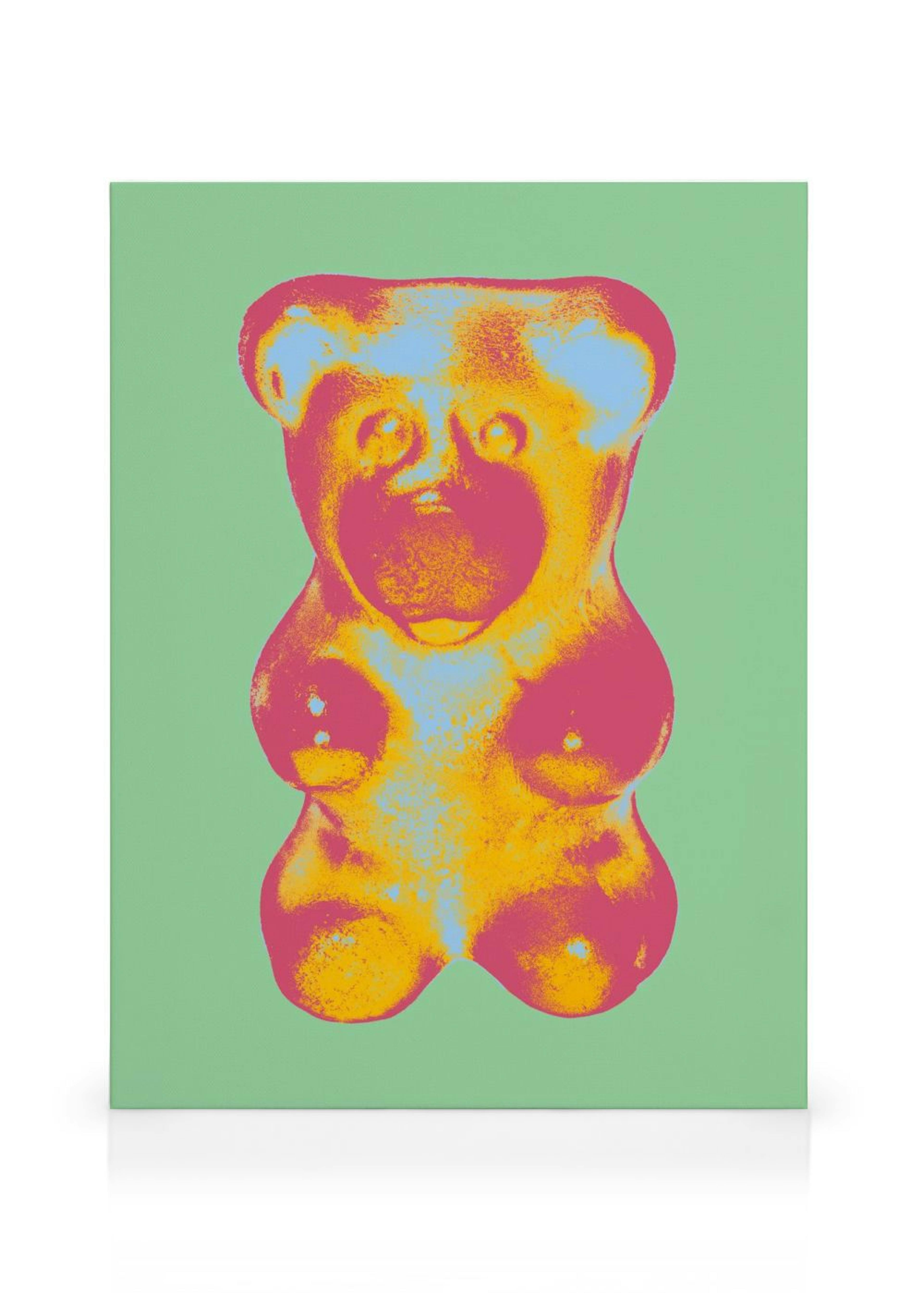 Pop Art Gummy Bear No1 Kanvaasi