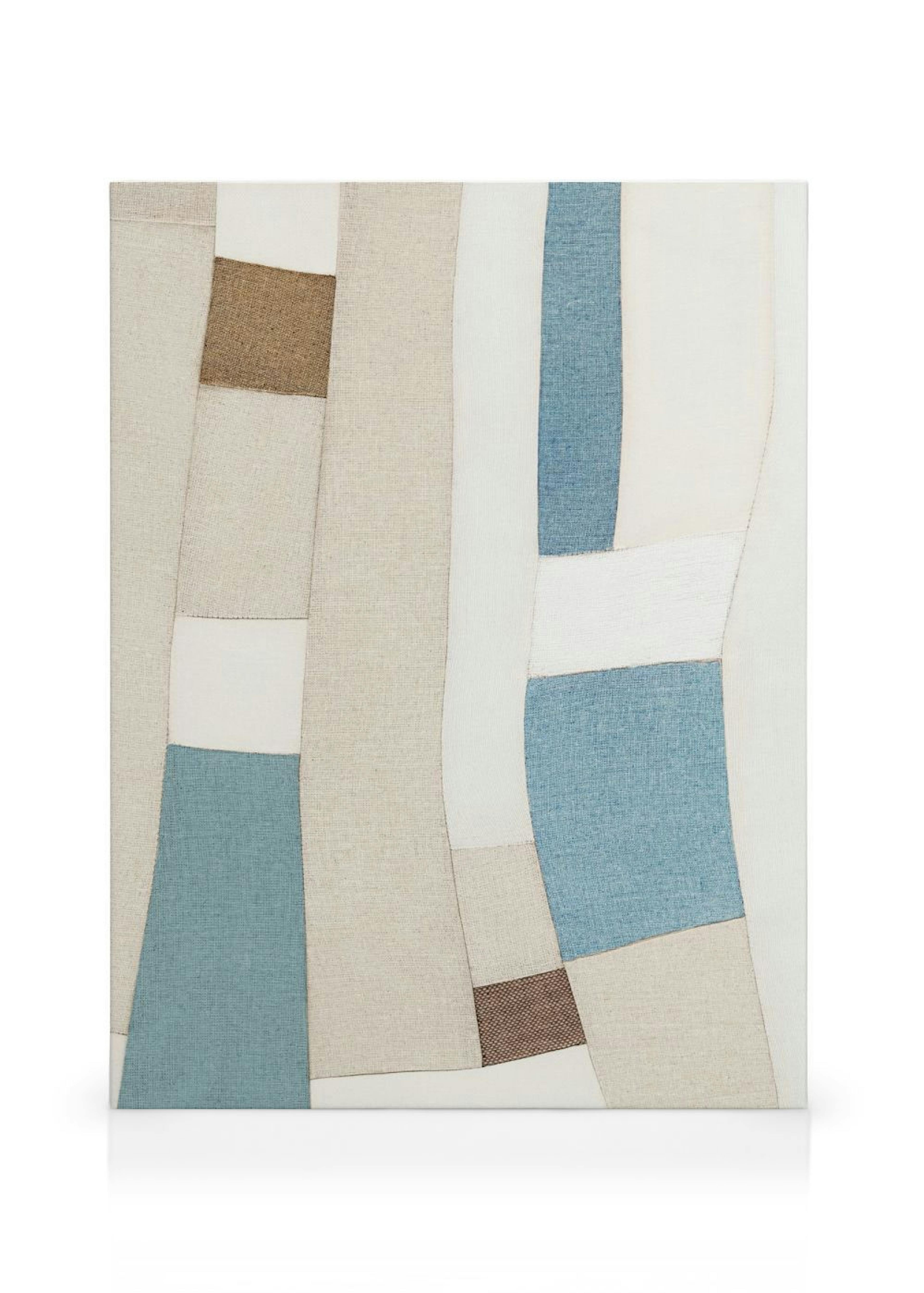 Textile Patchwork No2 Leinwandbild
