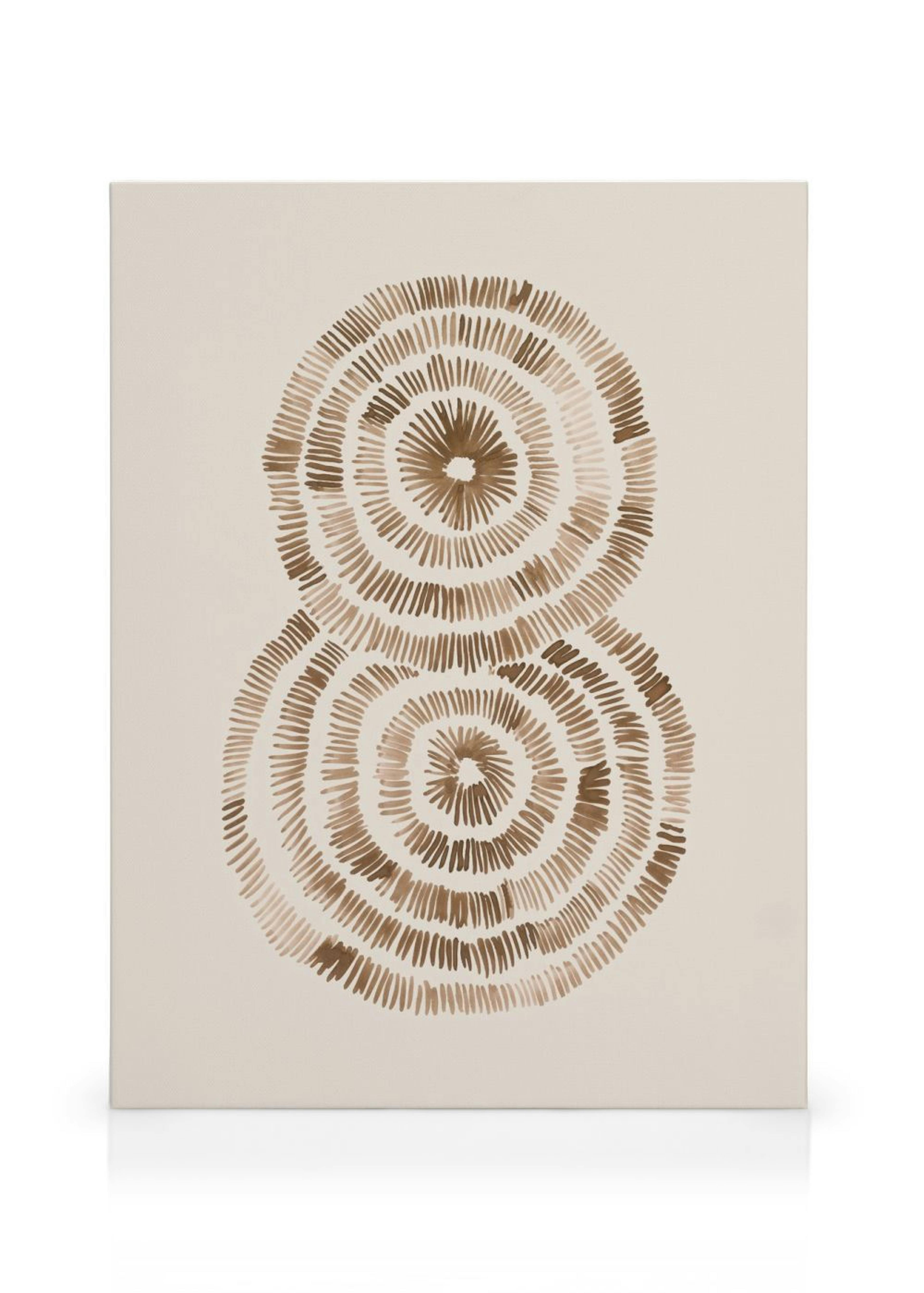 Pom Pom Shapes Canvas print