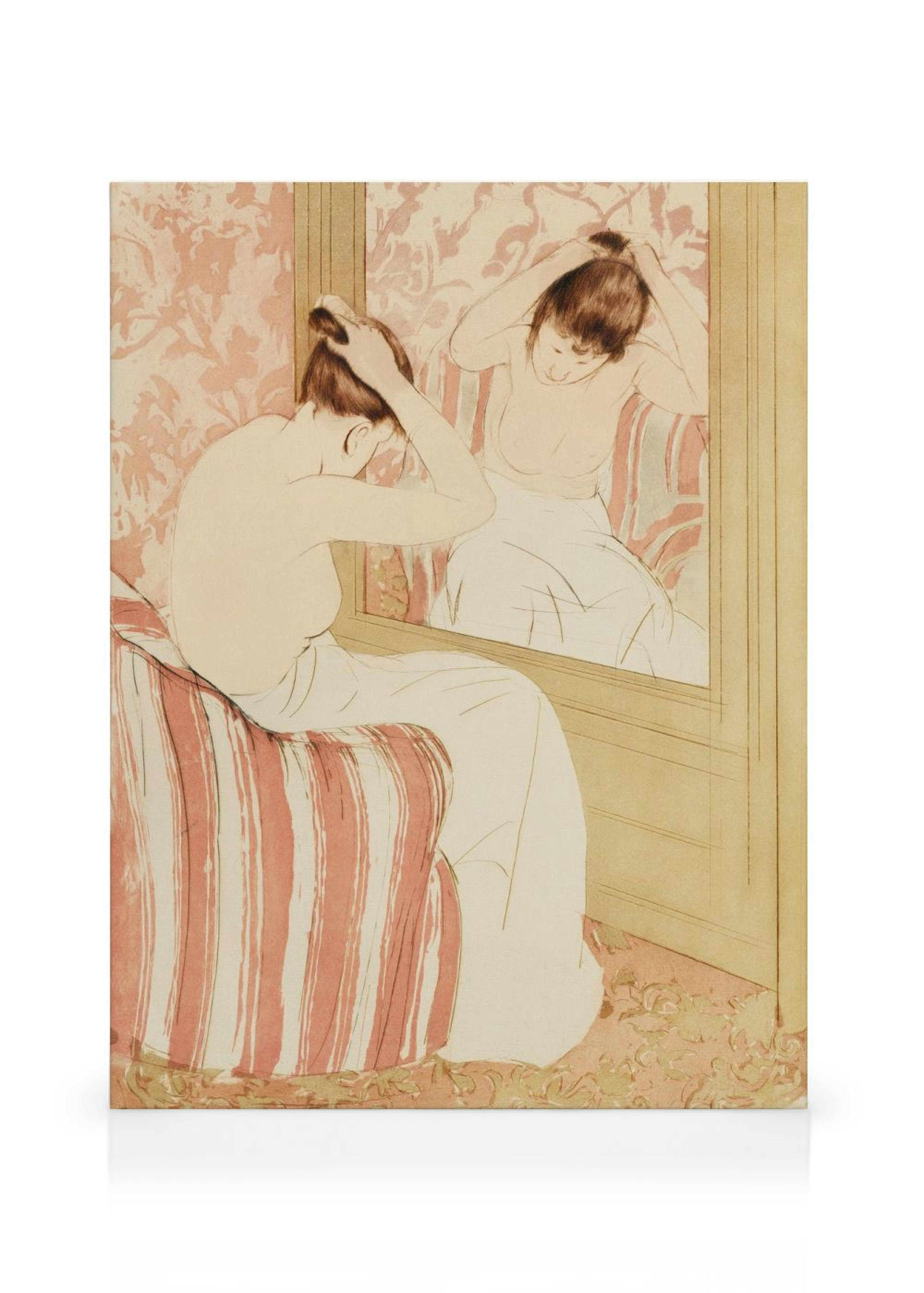 Mary Cassatt - The Coiffure Canvas print