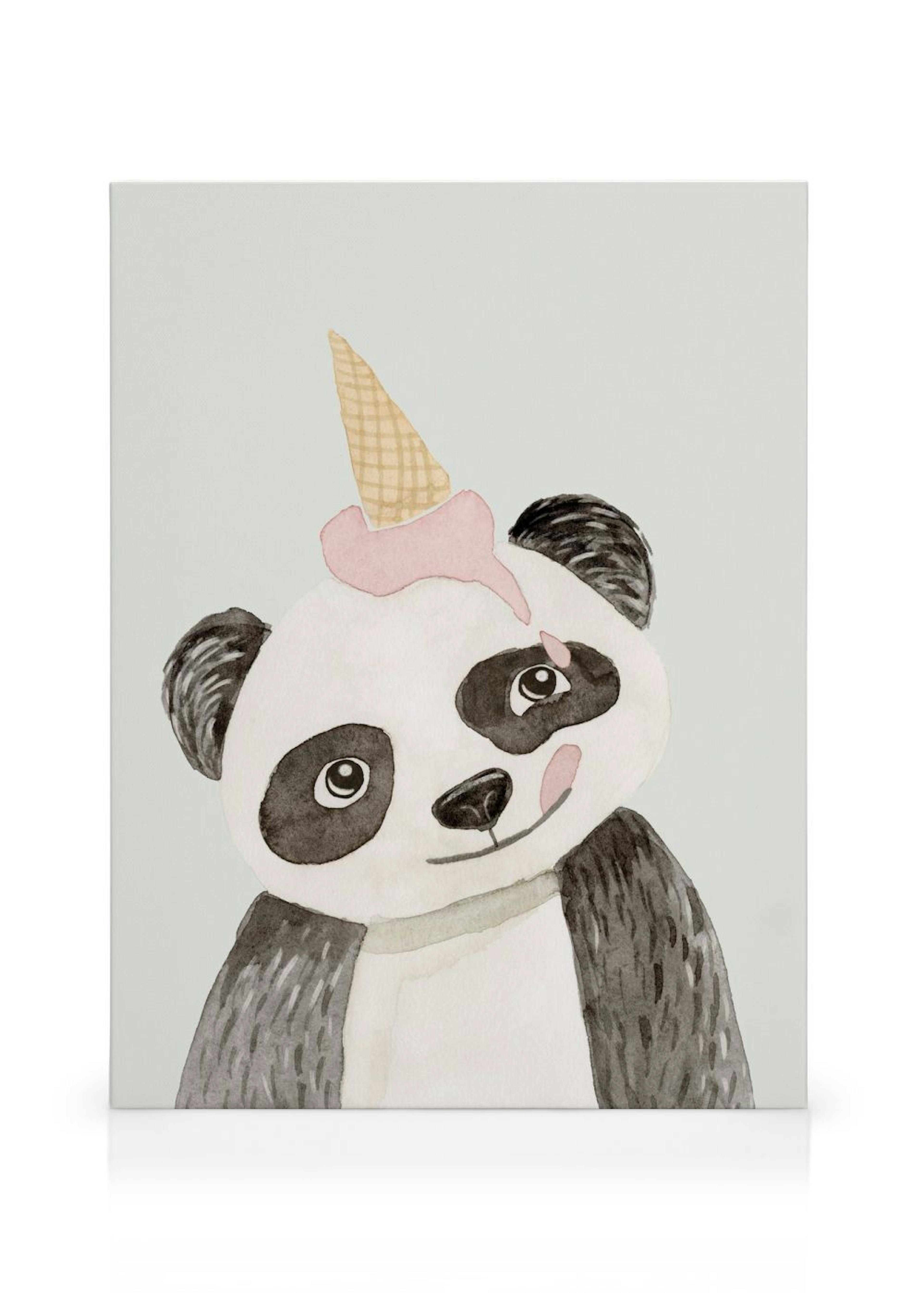 Party Panda obraz na plátně
