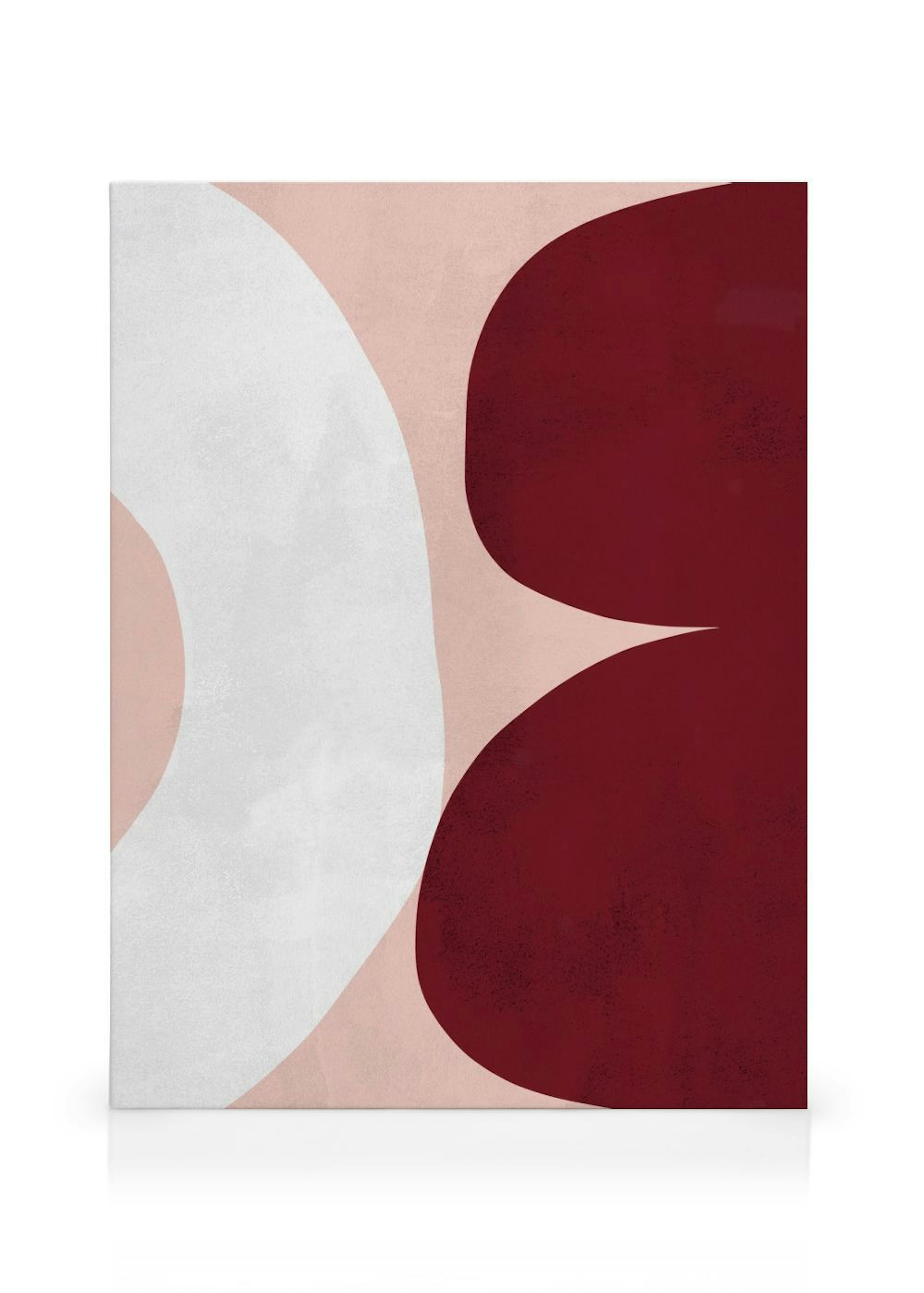 Asymmetrical Shapes No1 Canvas print