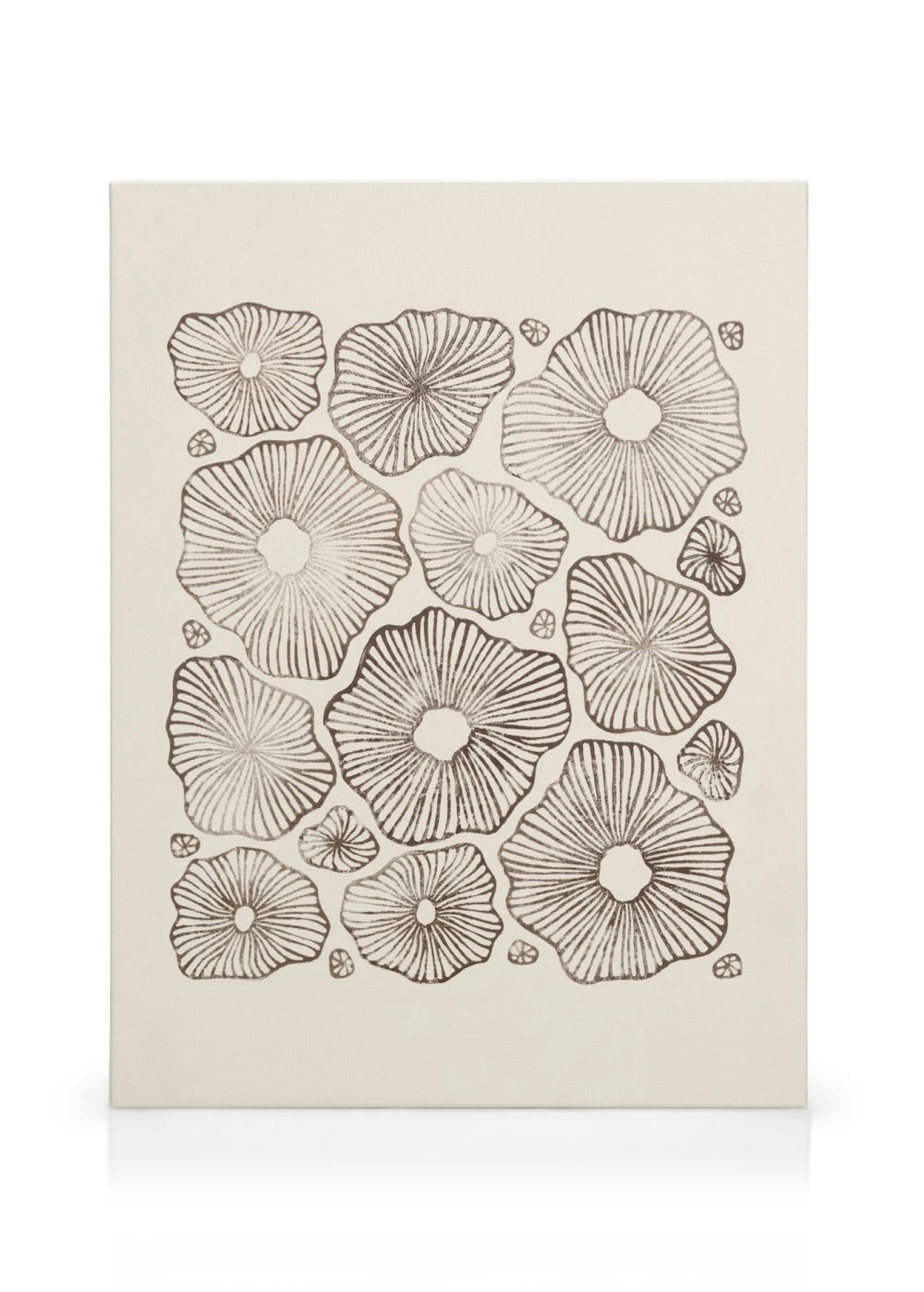 Linocut Exhibition Toile