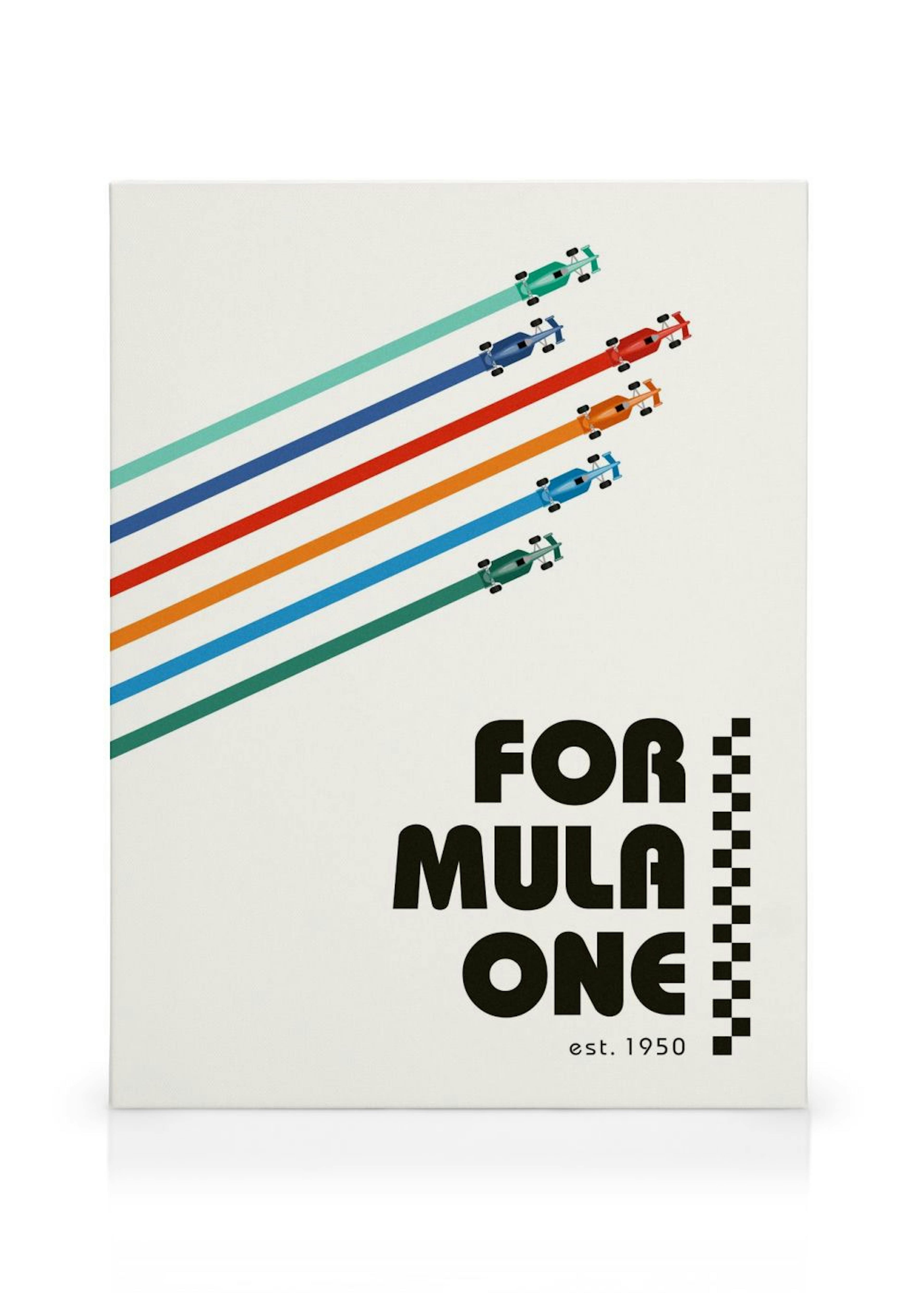 Formula One Canvas print