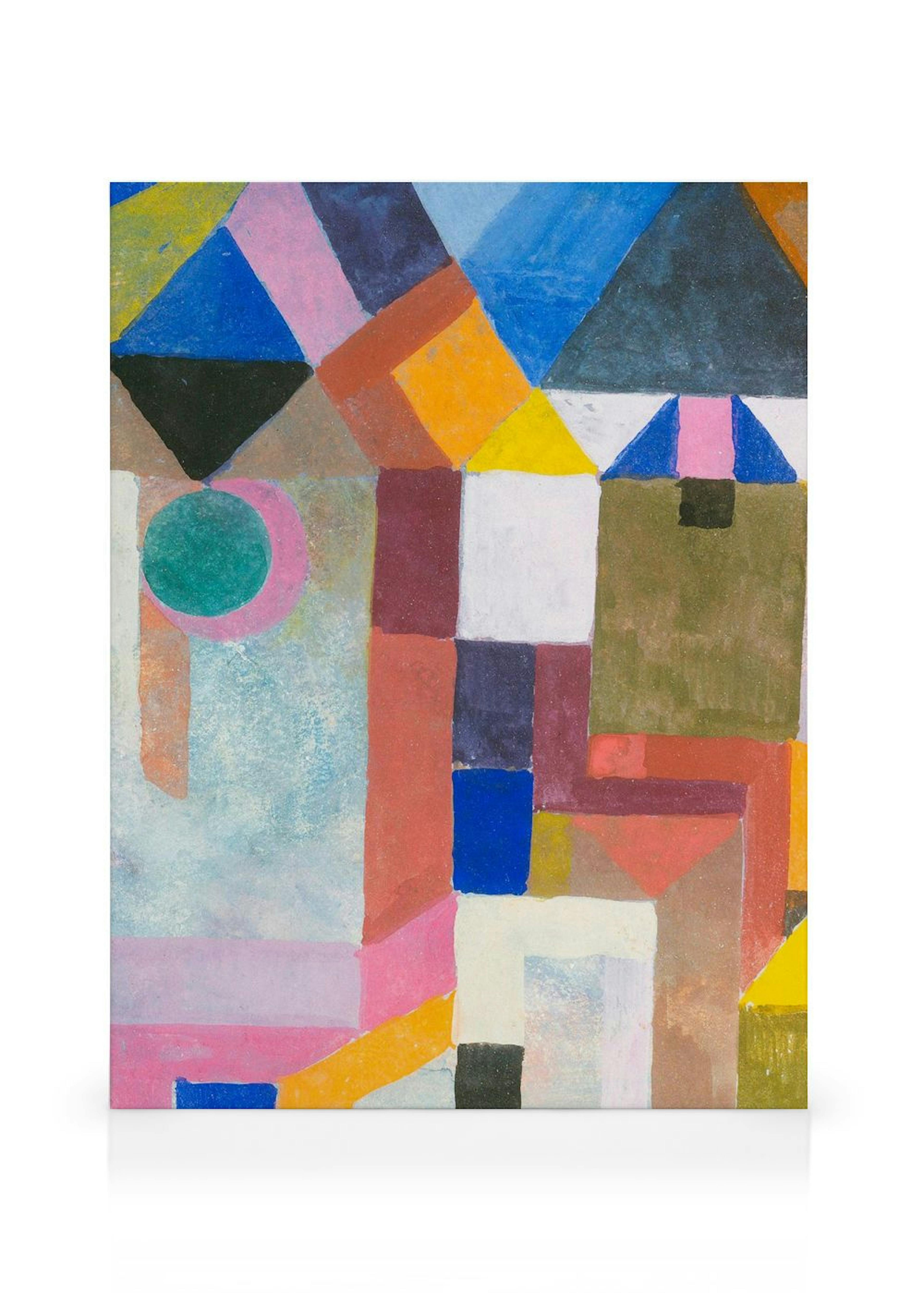 Paul Klee - Colorful Architecture Canvas print