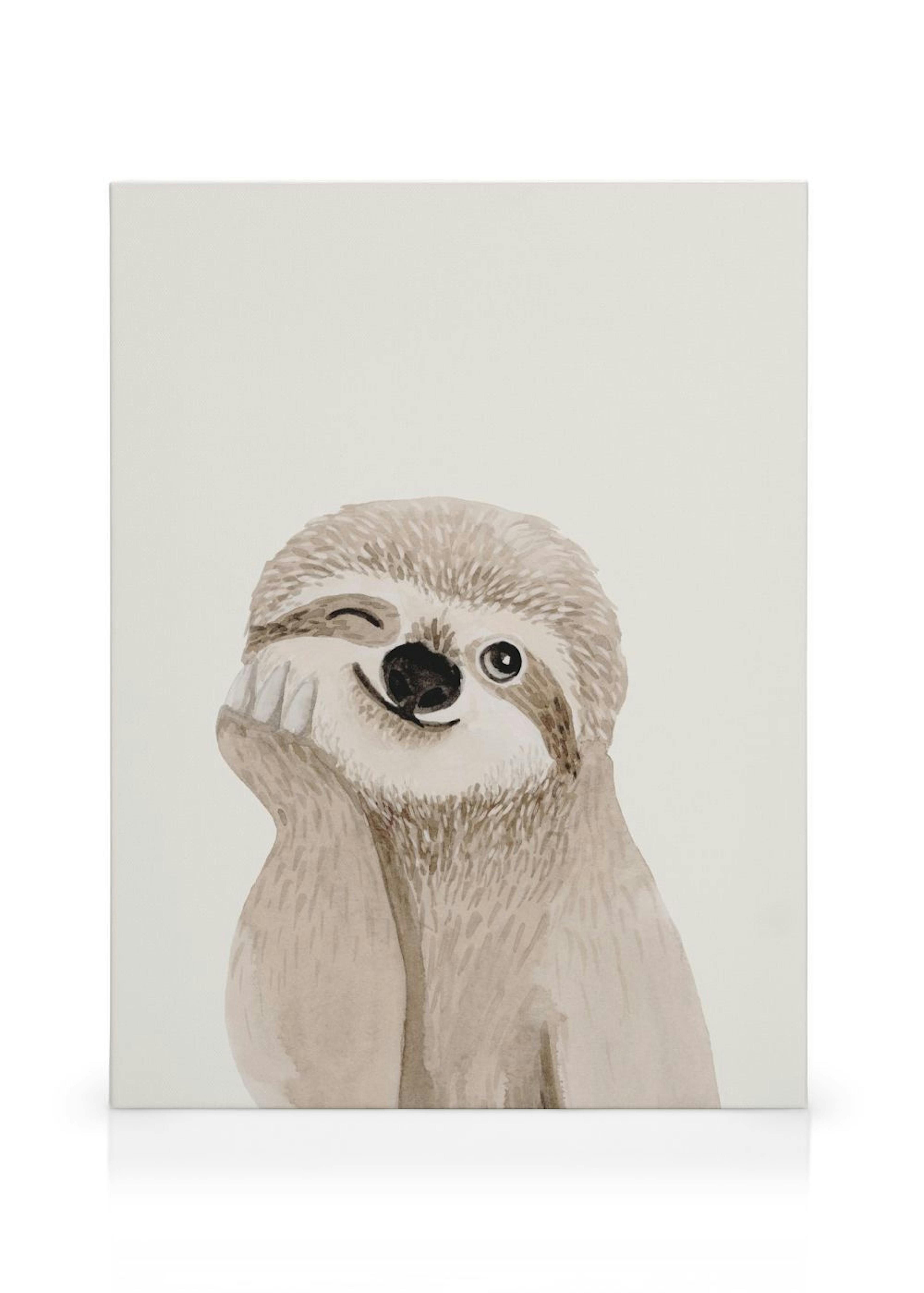 Cheeky Sloth Toile