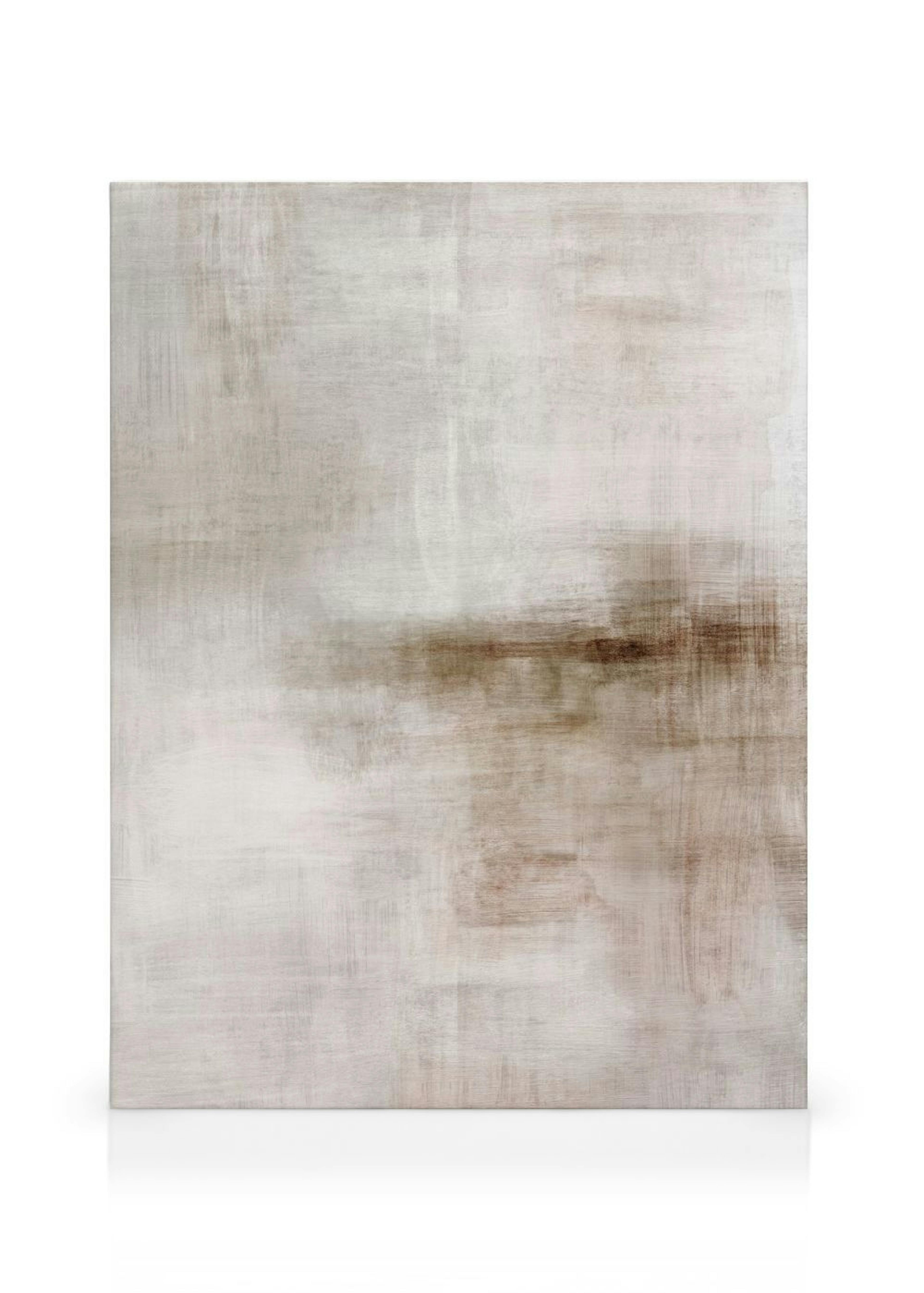 Beige Abstract Painting No1 Canvas print