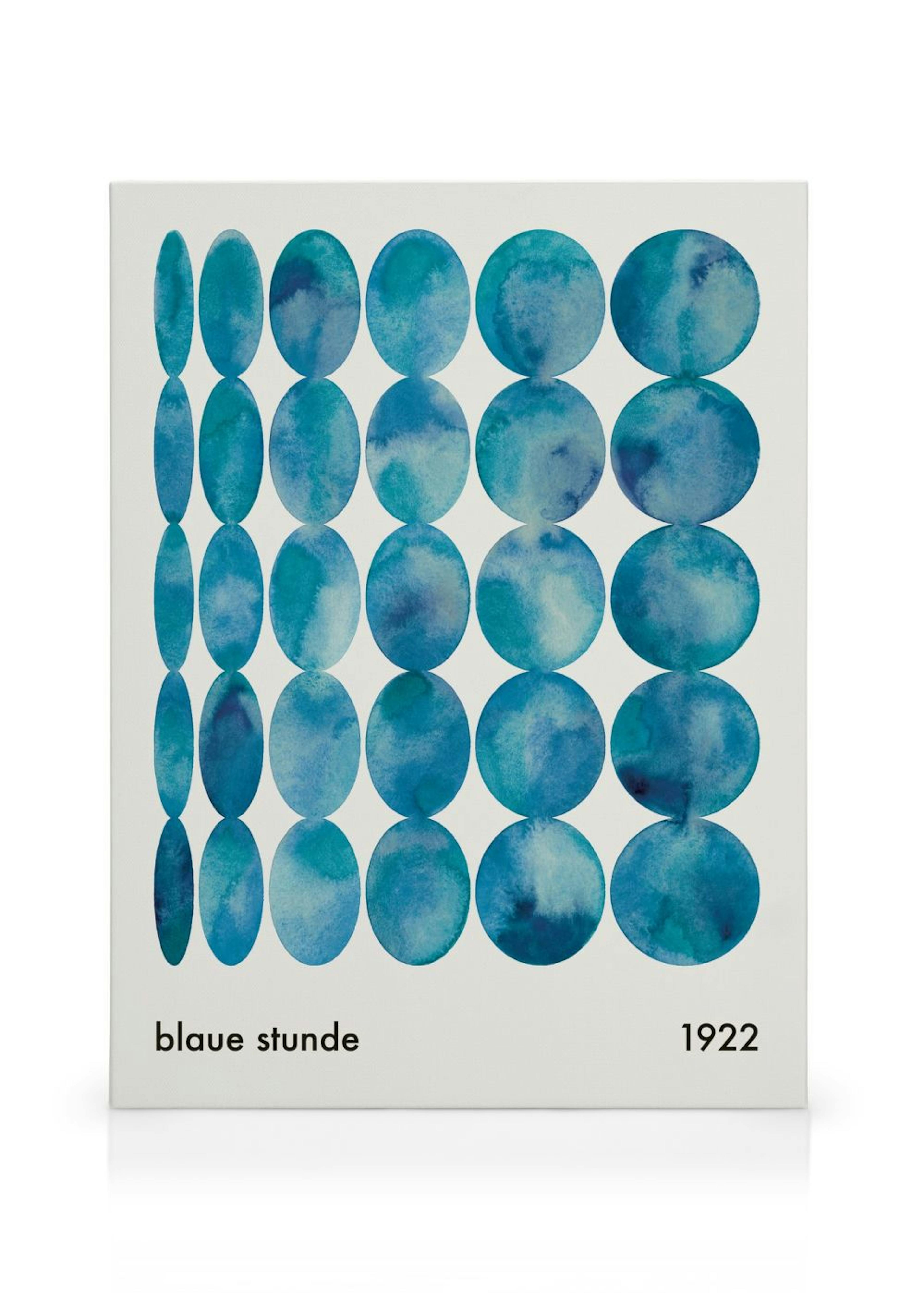 Blaue Stunde Canvastavla