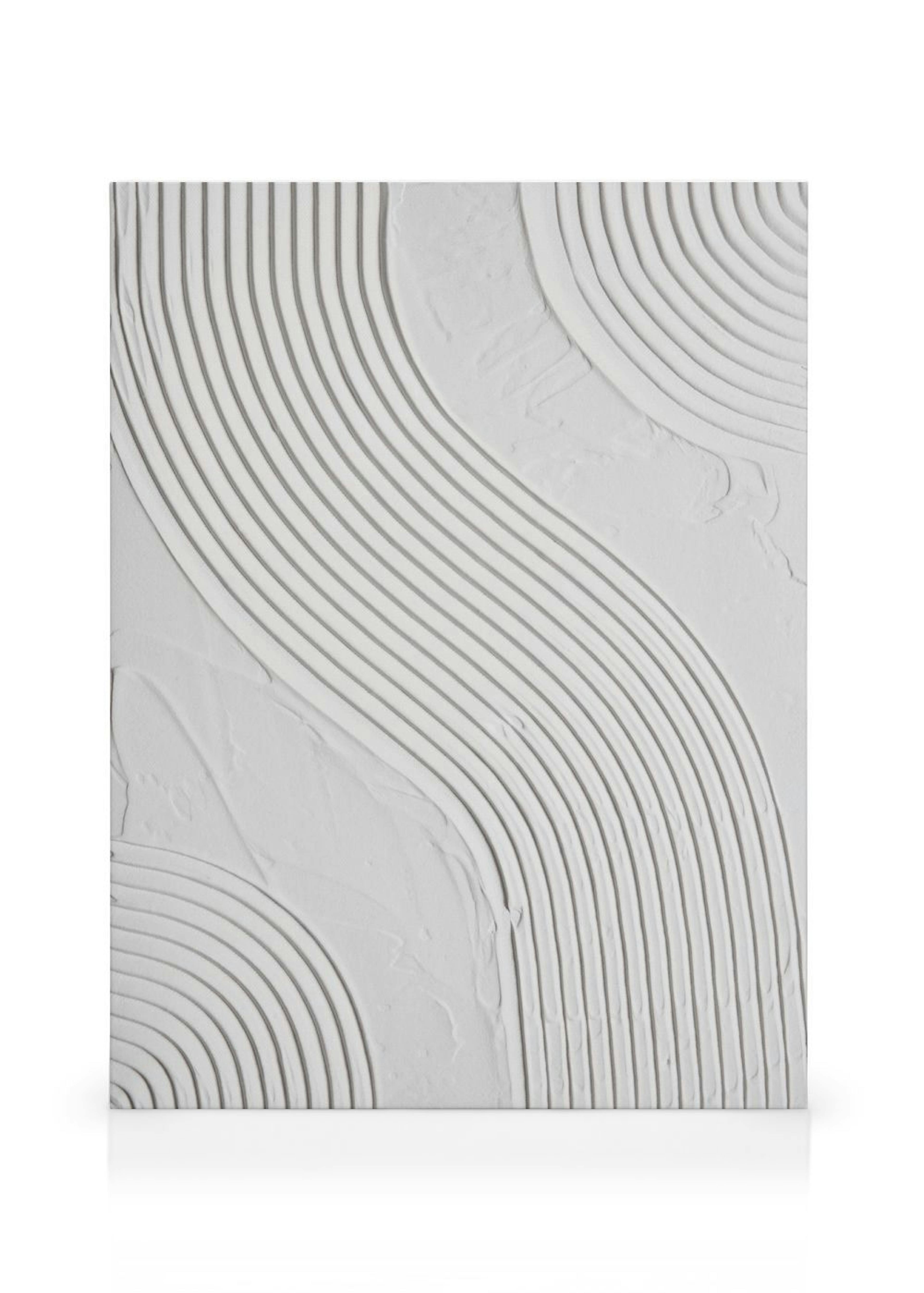 Abstract Texture Waves Lærred
