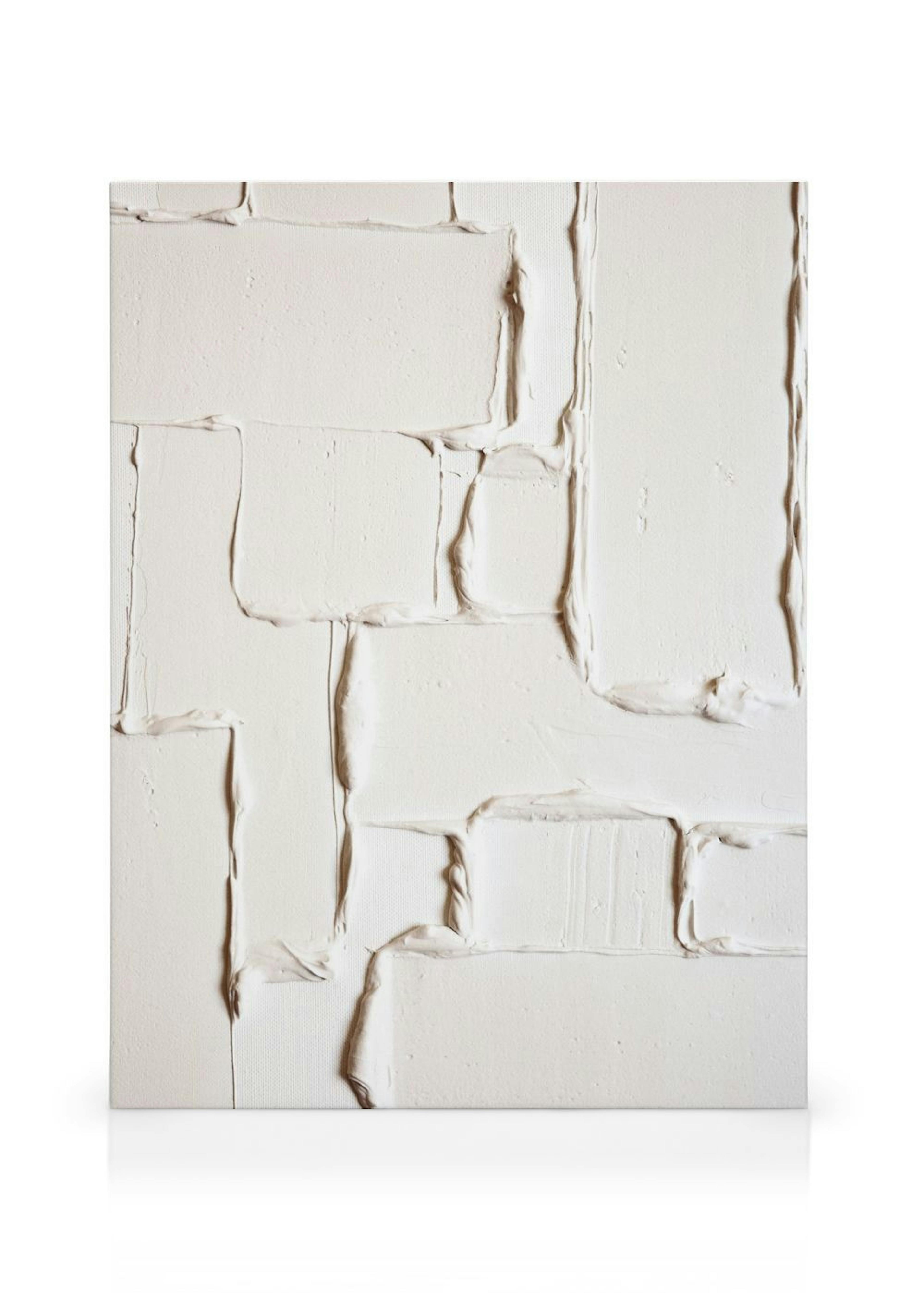 Beige Texture Art No2 Canvas print