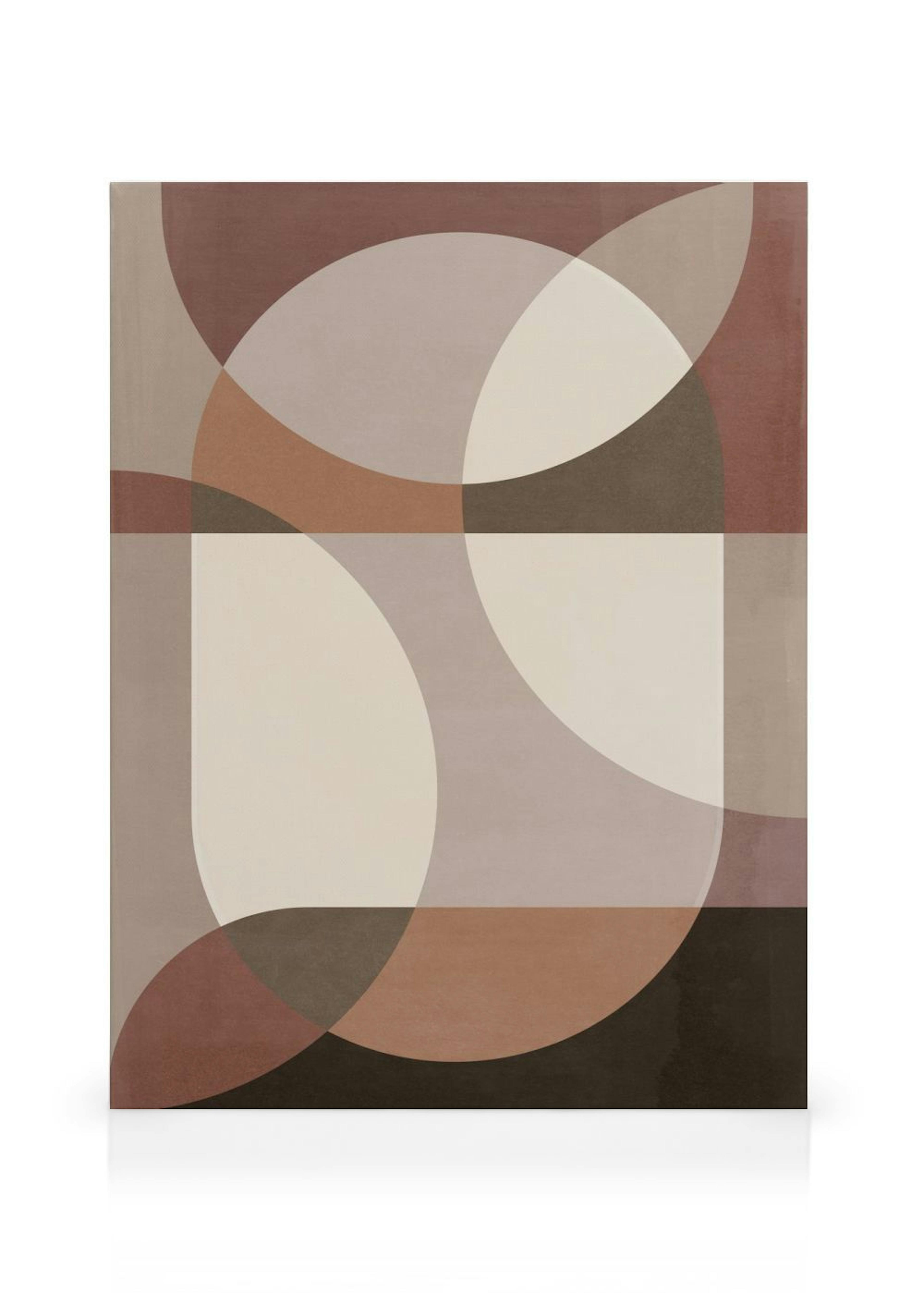 Geometric Forms Lærred