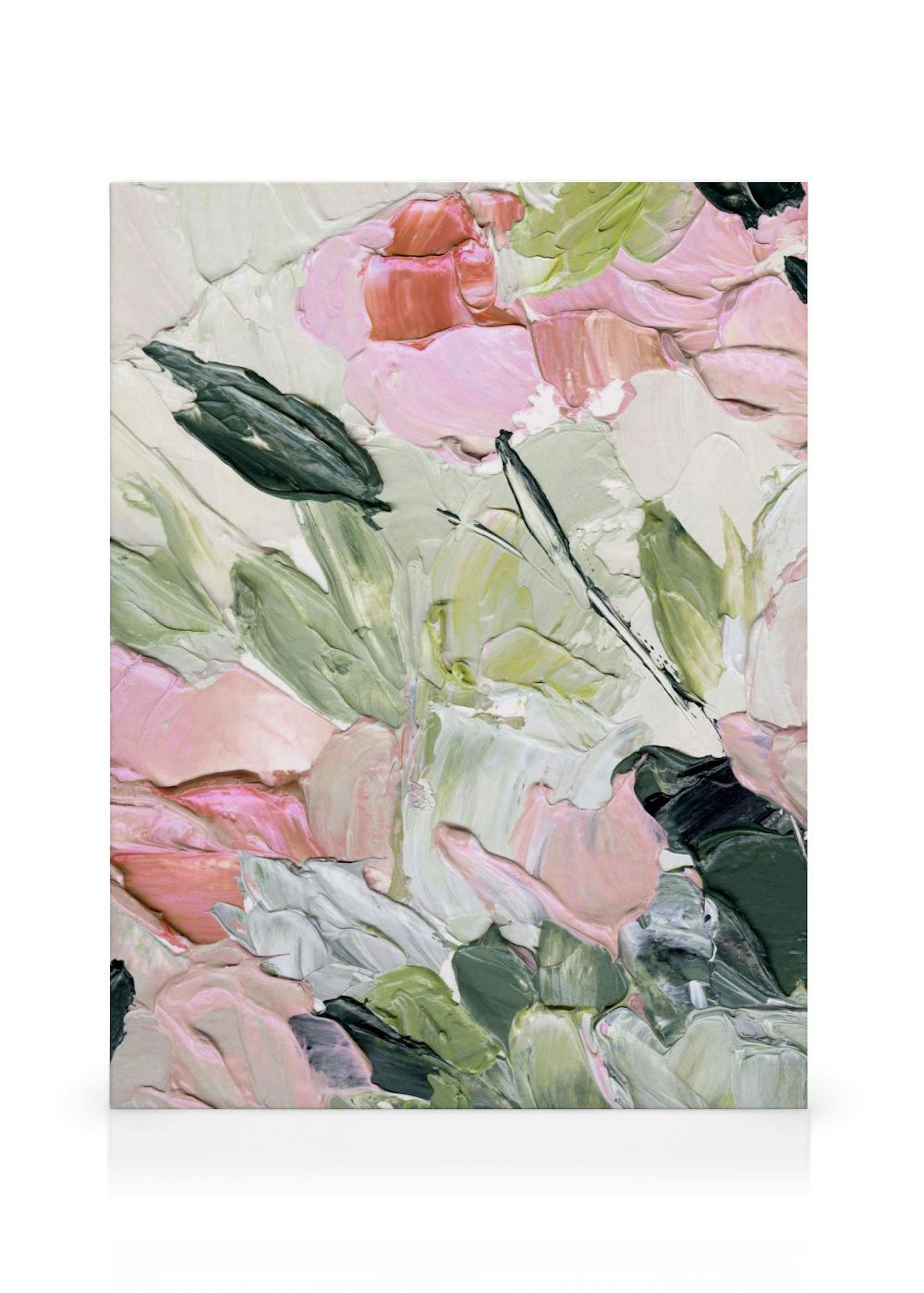 Flowers in Paint No1 Lærred