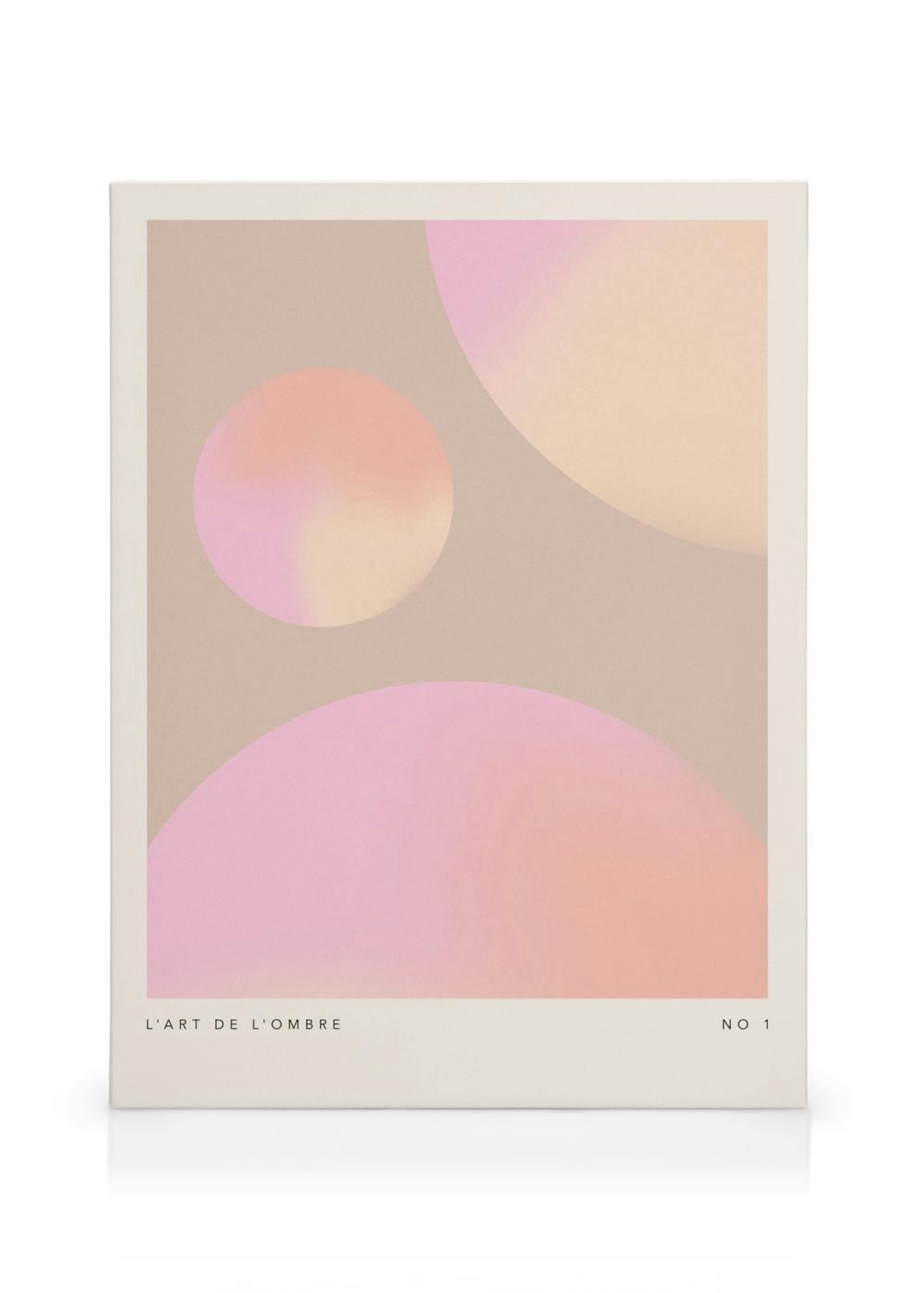 L’Art de l’Ombre No1 Leinwandbild