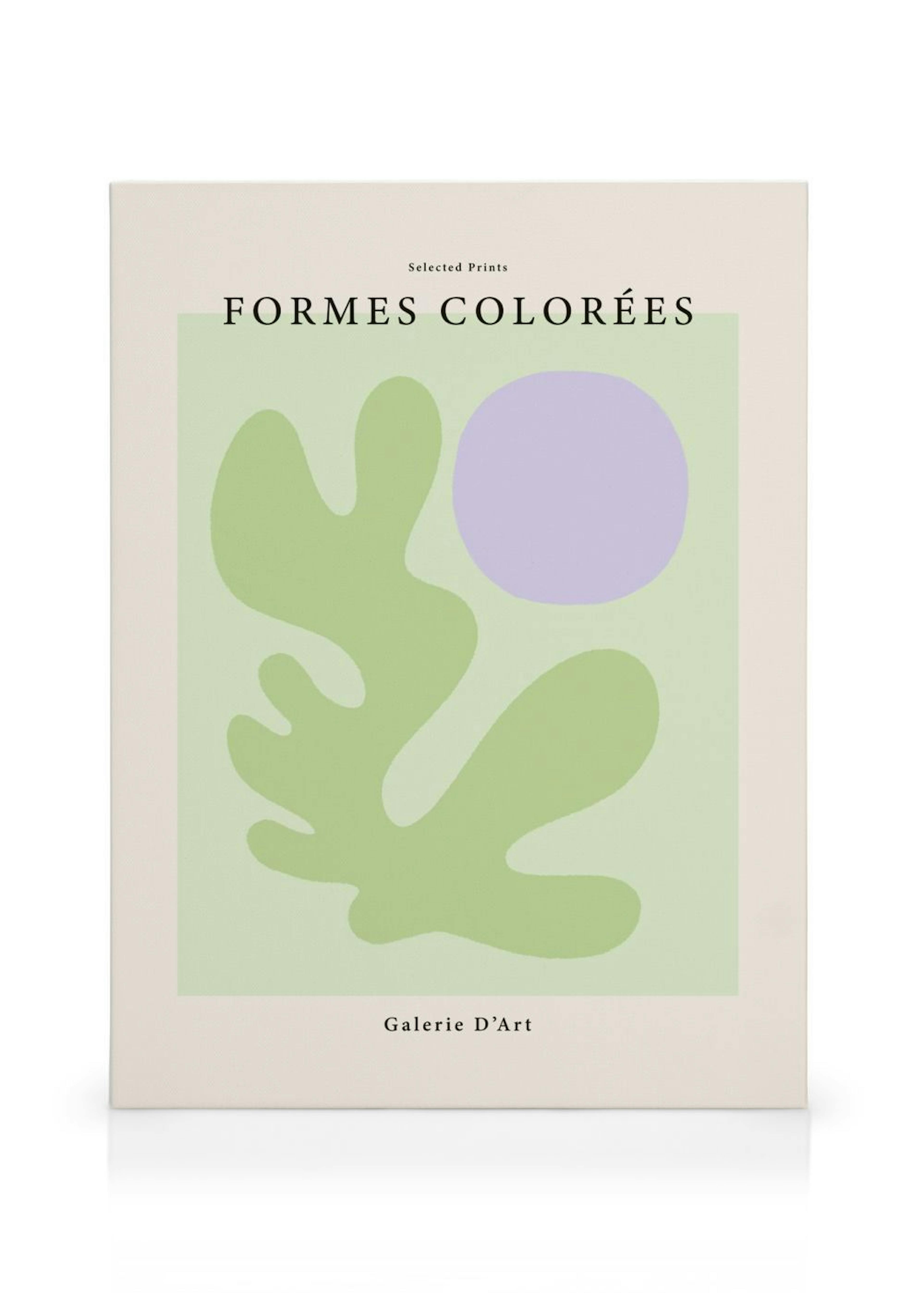 Formes Colorées No2 Toile