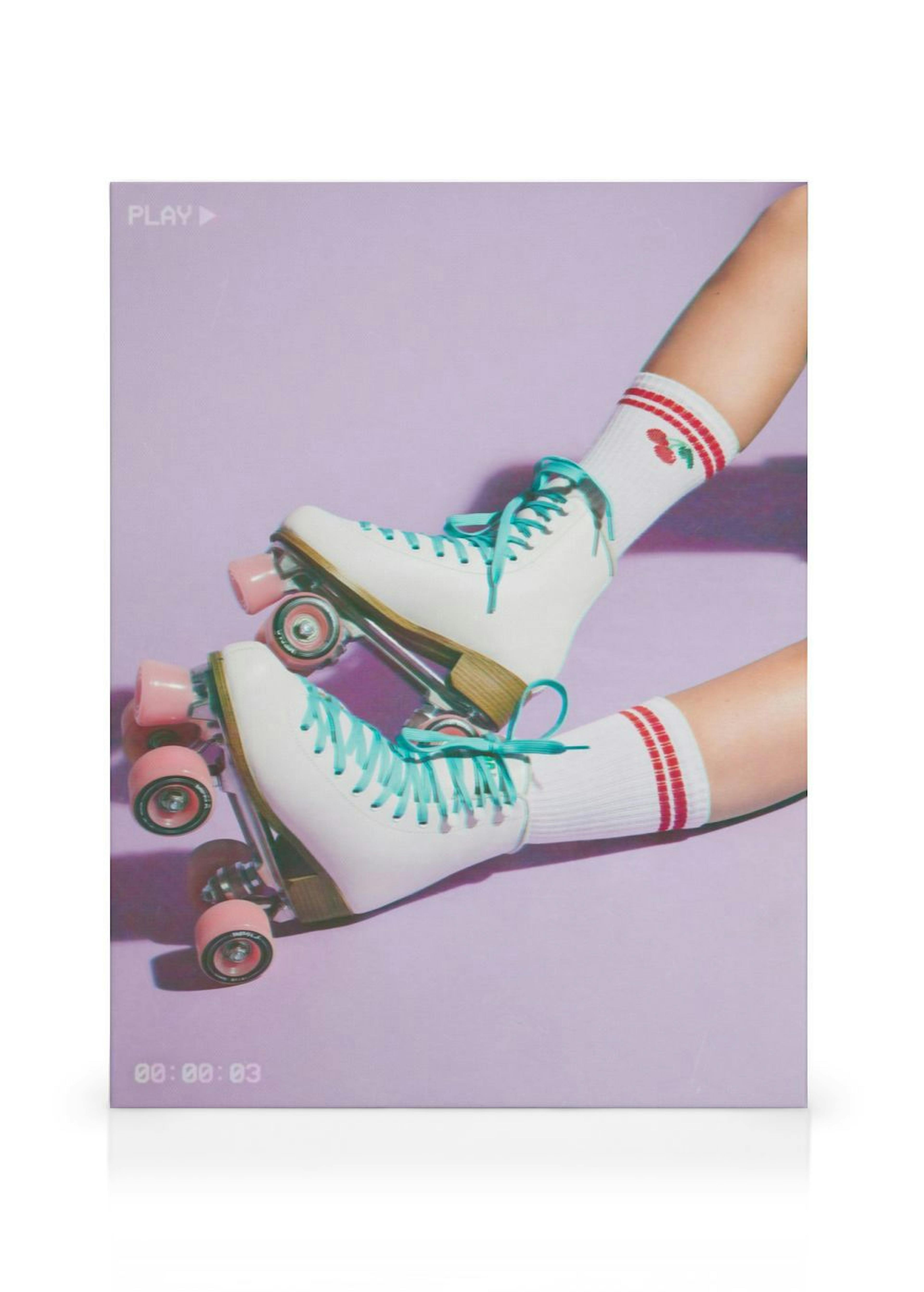 Roller Skate Record Toile
