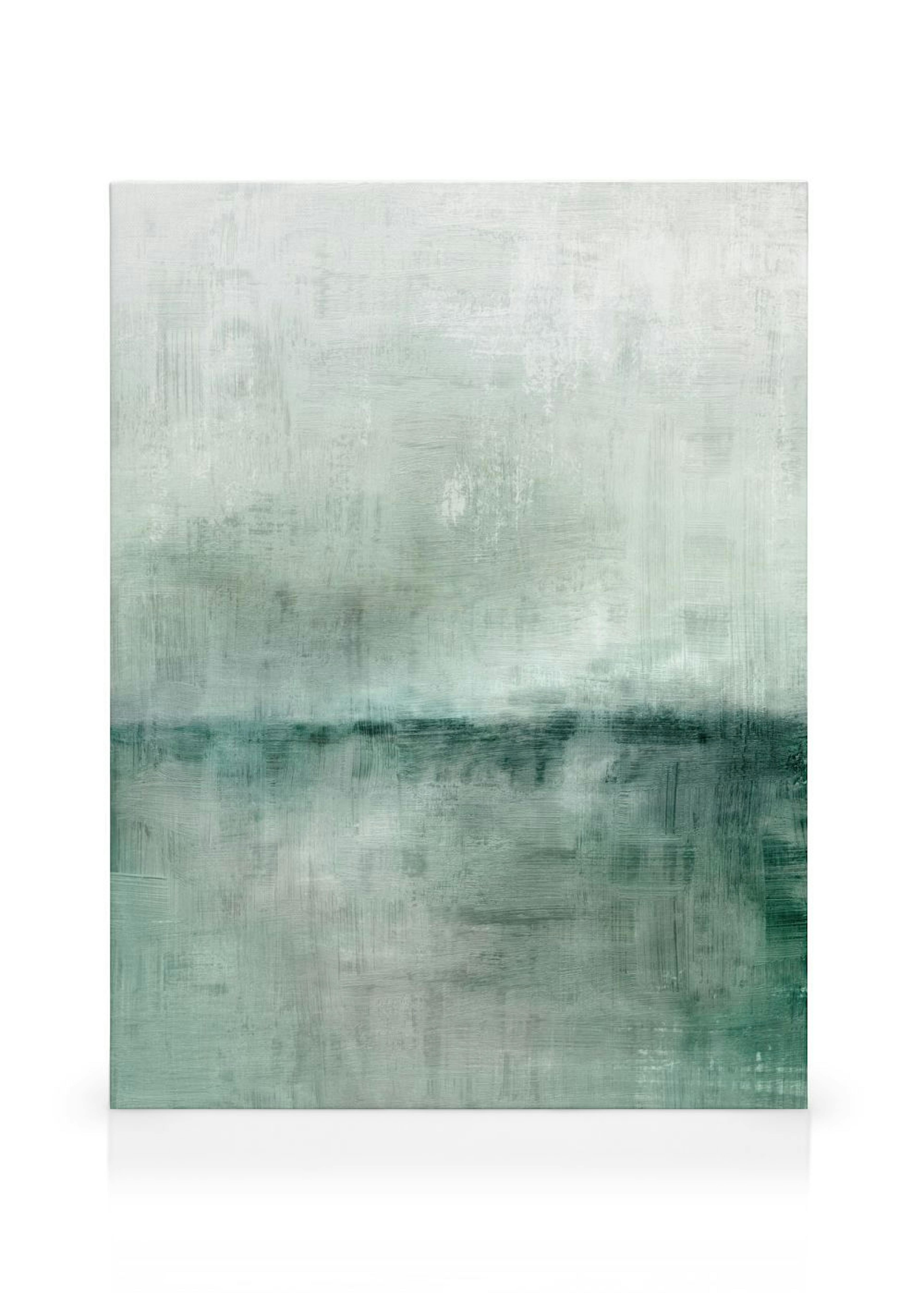 Abstract Scenery Green No1 Canvastavla