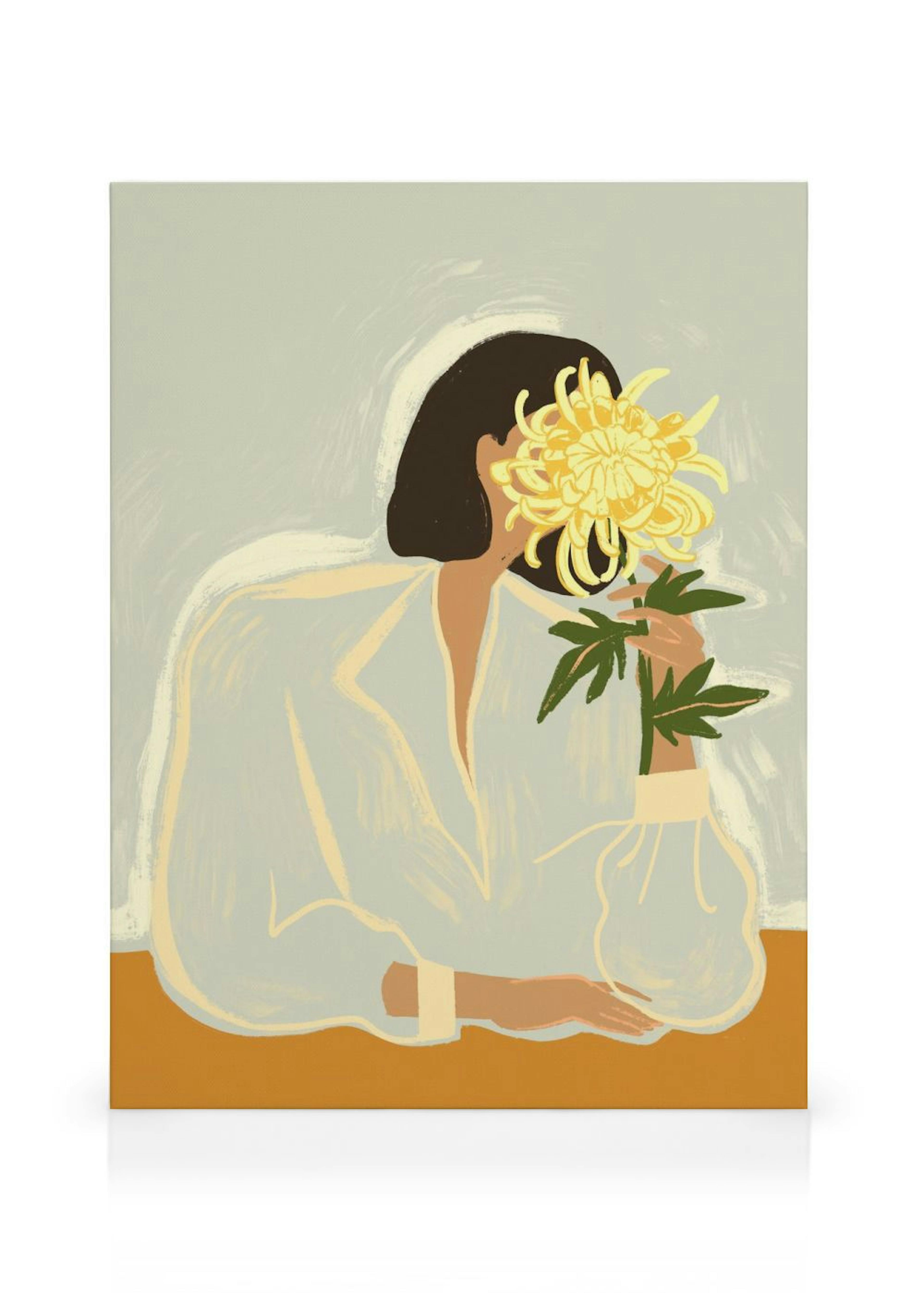 Arty Guava - Lay Hoon - The Chrysanthemum Leinwandbild