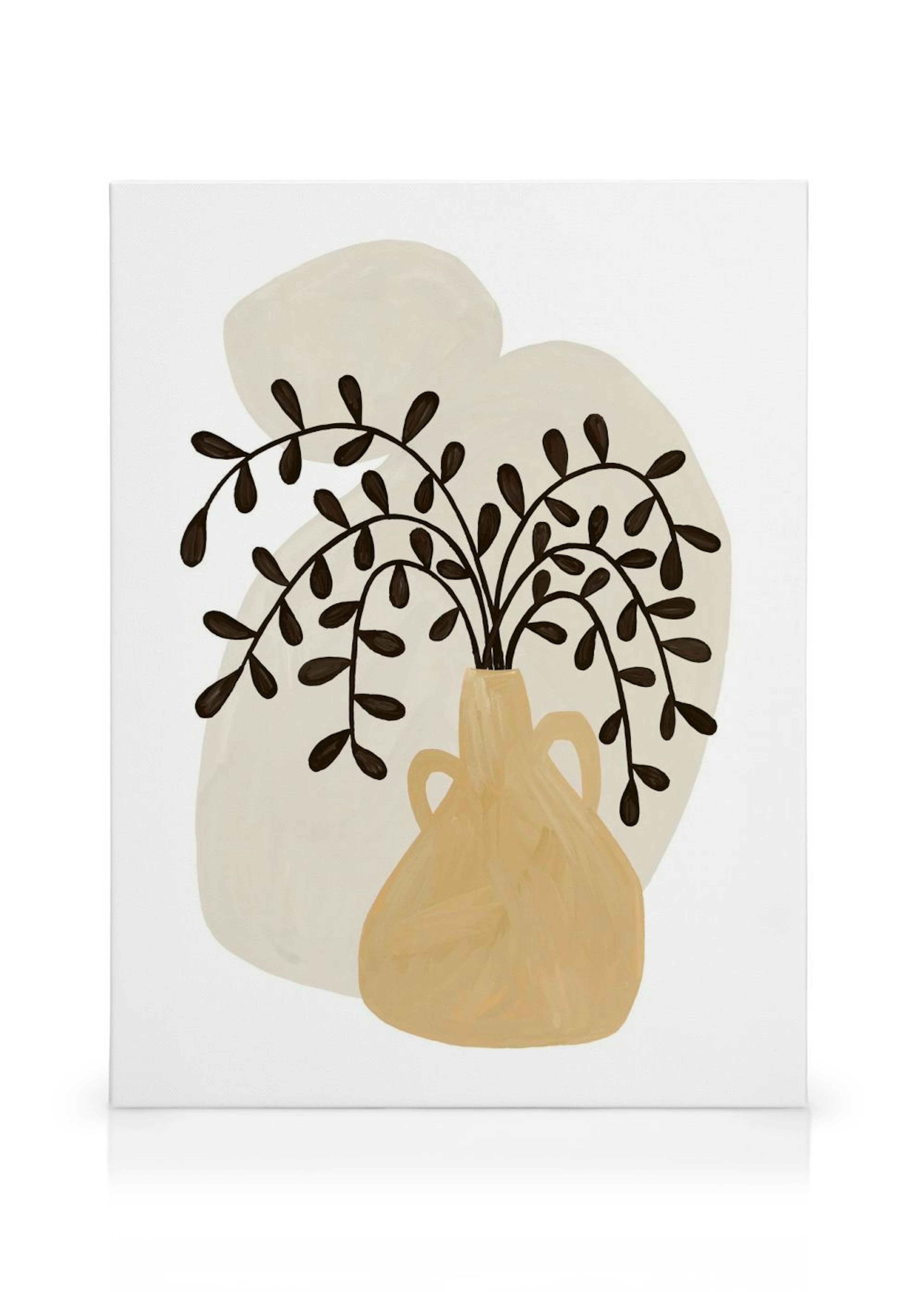 Yellow Vase Lienzo