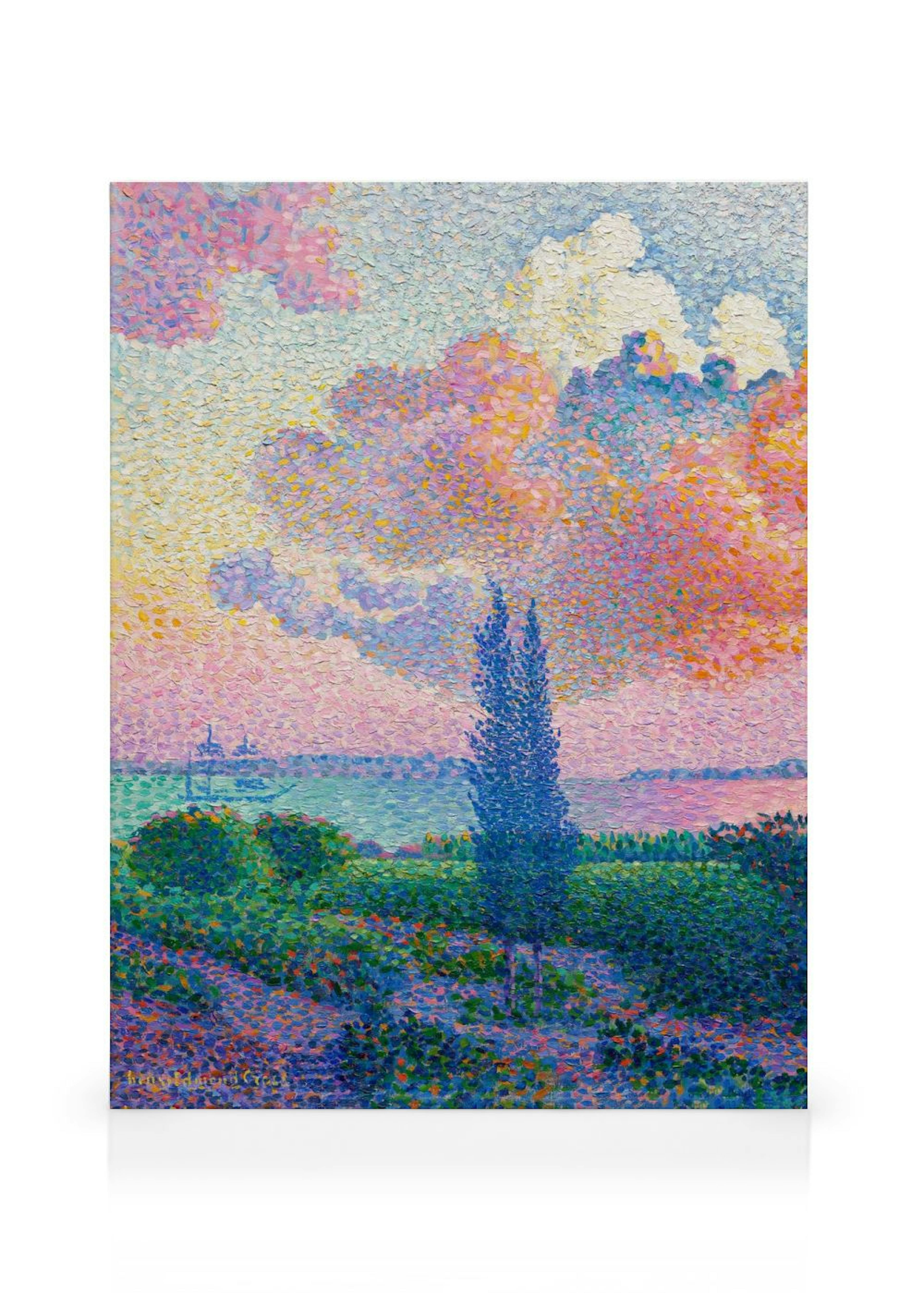 Henri-Edmond Cross - The Pink Cloud Leinwandbild