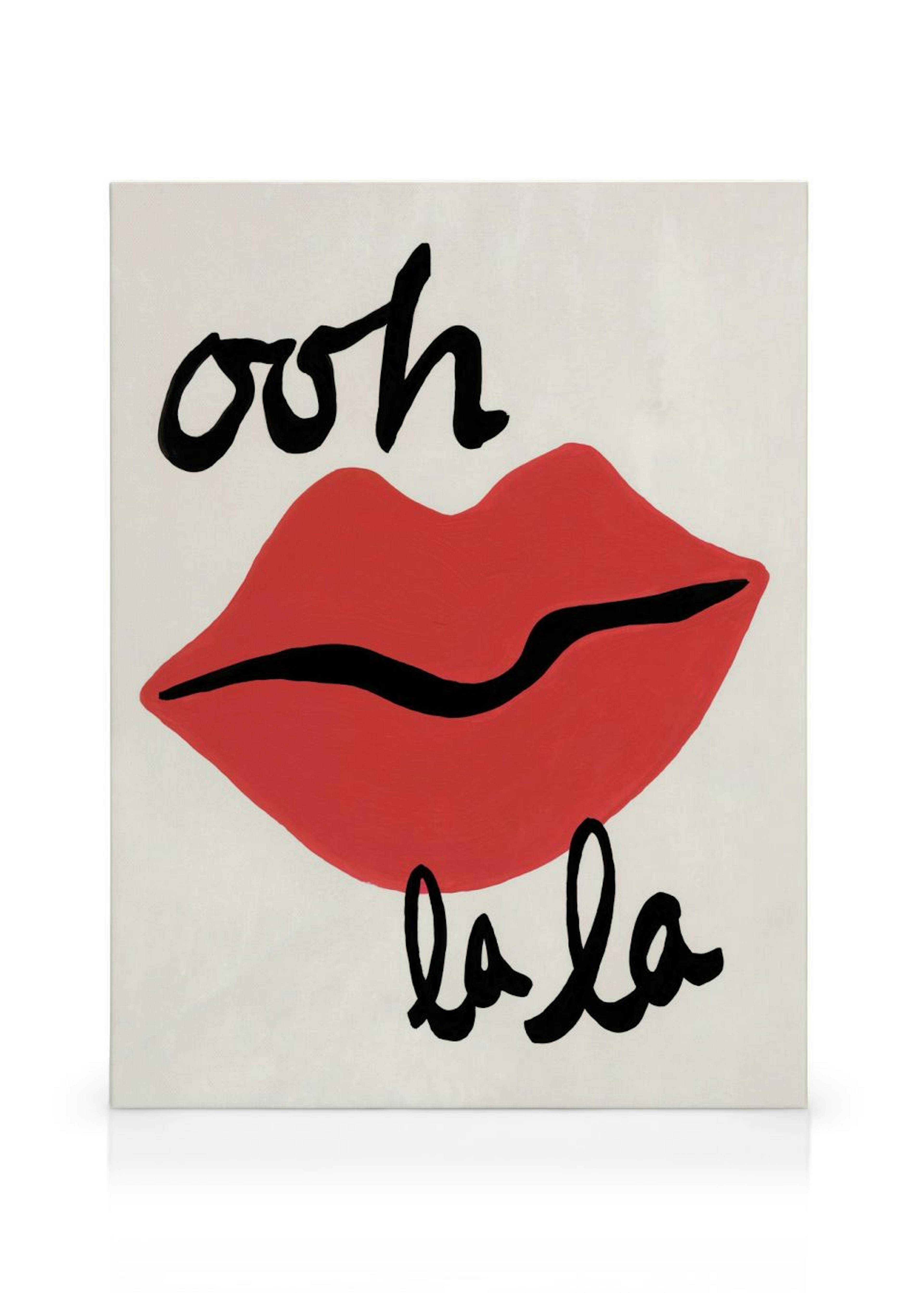Red Lips Canvas print