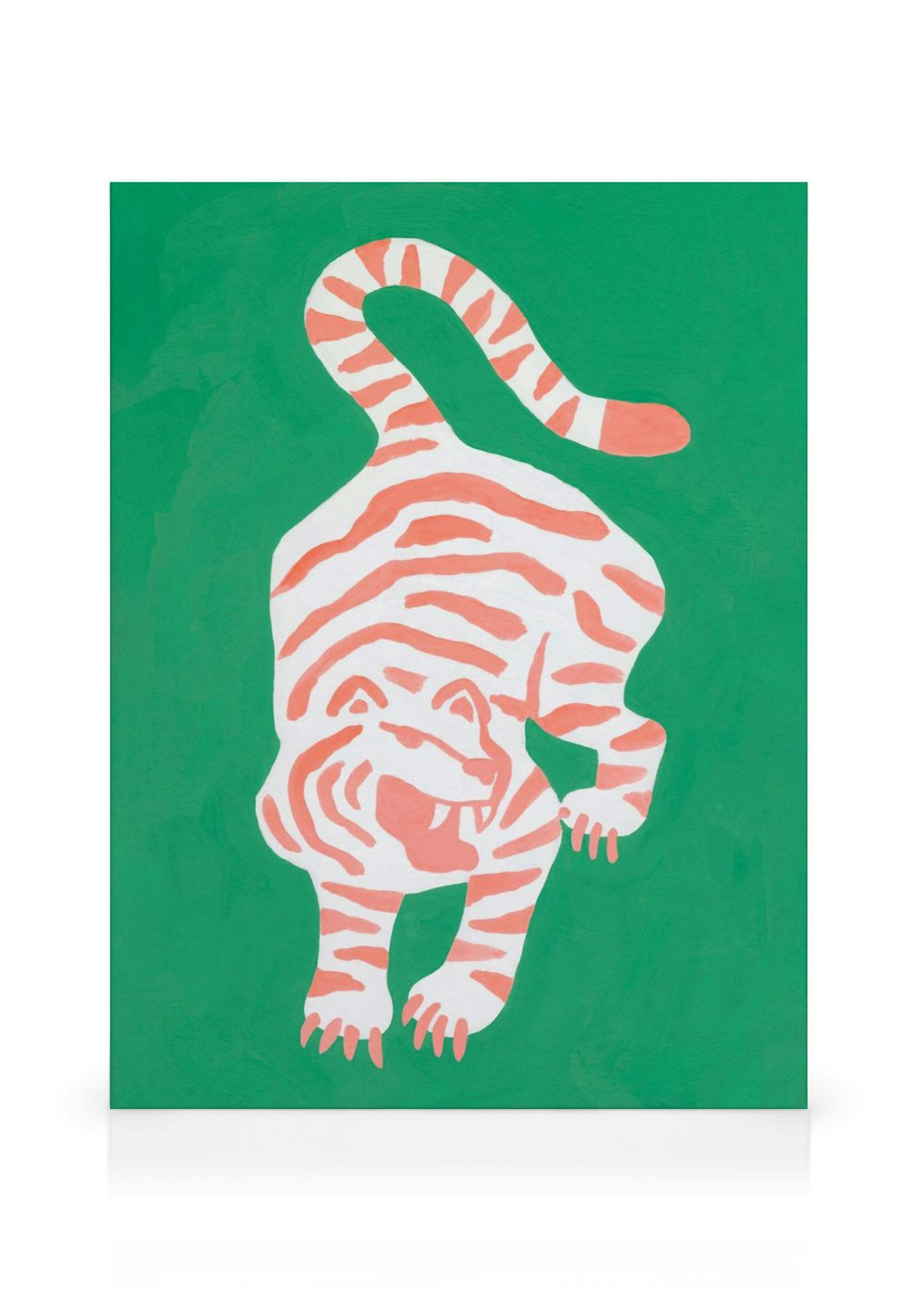 Fierce Tiger Canvastavla