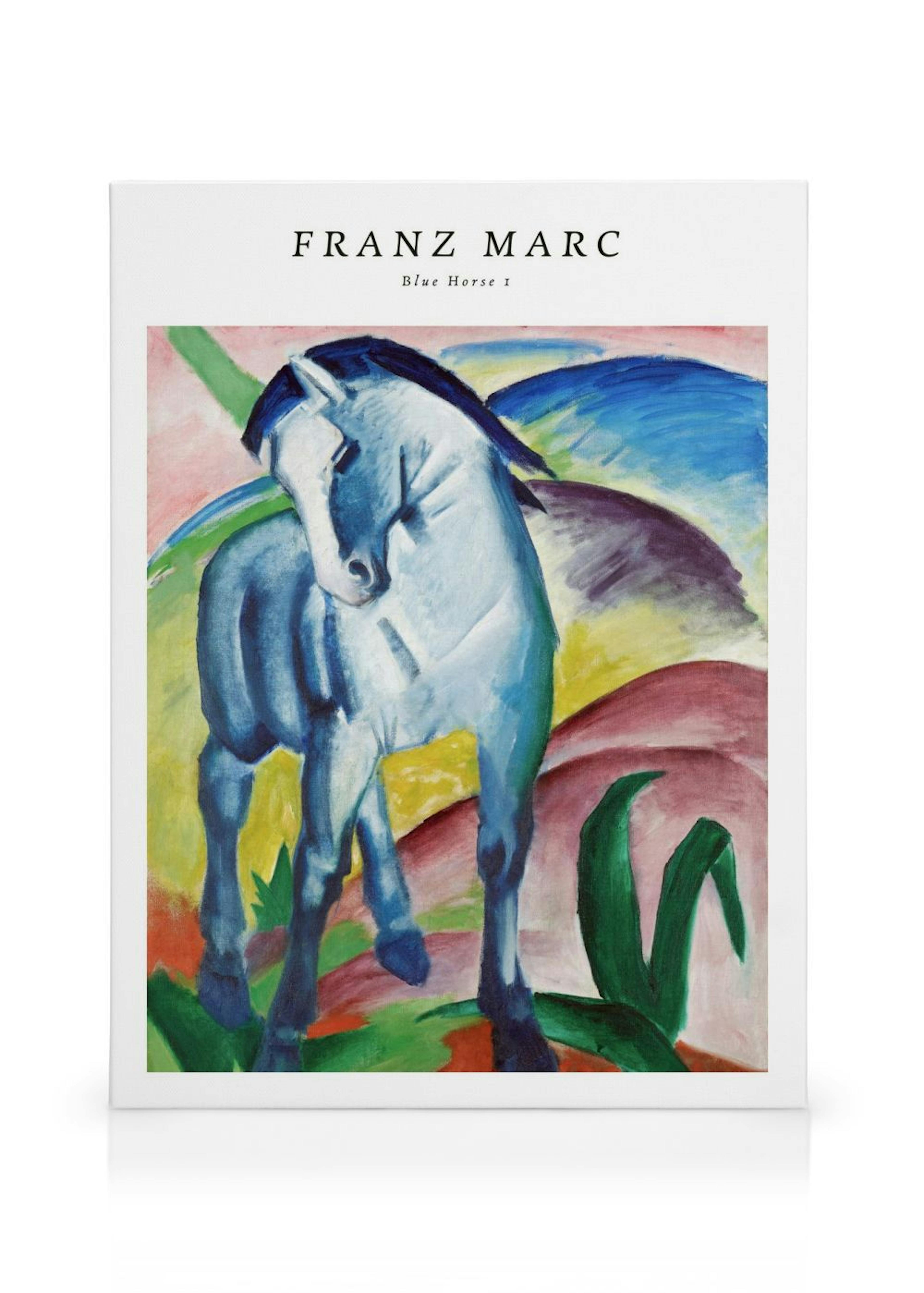 Franz Marc - Blue Horse 1 Obraz na płótnie