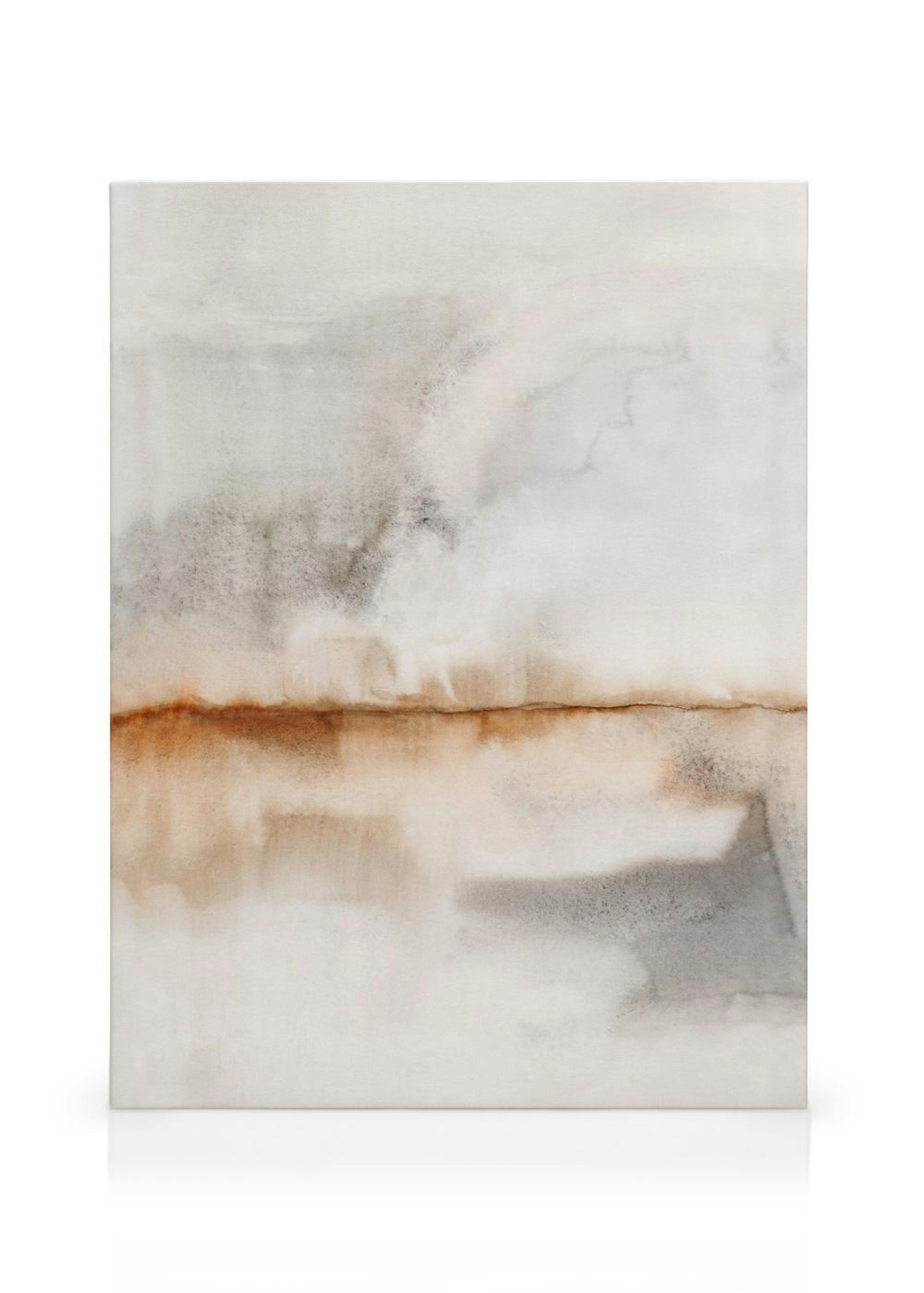 Neutral Watercolor No1 Canvas print
