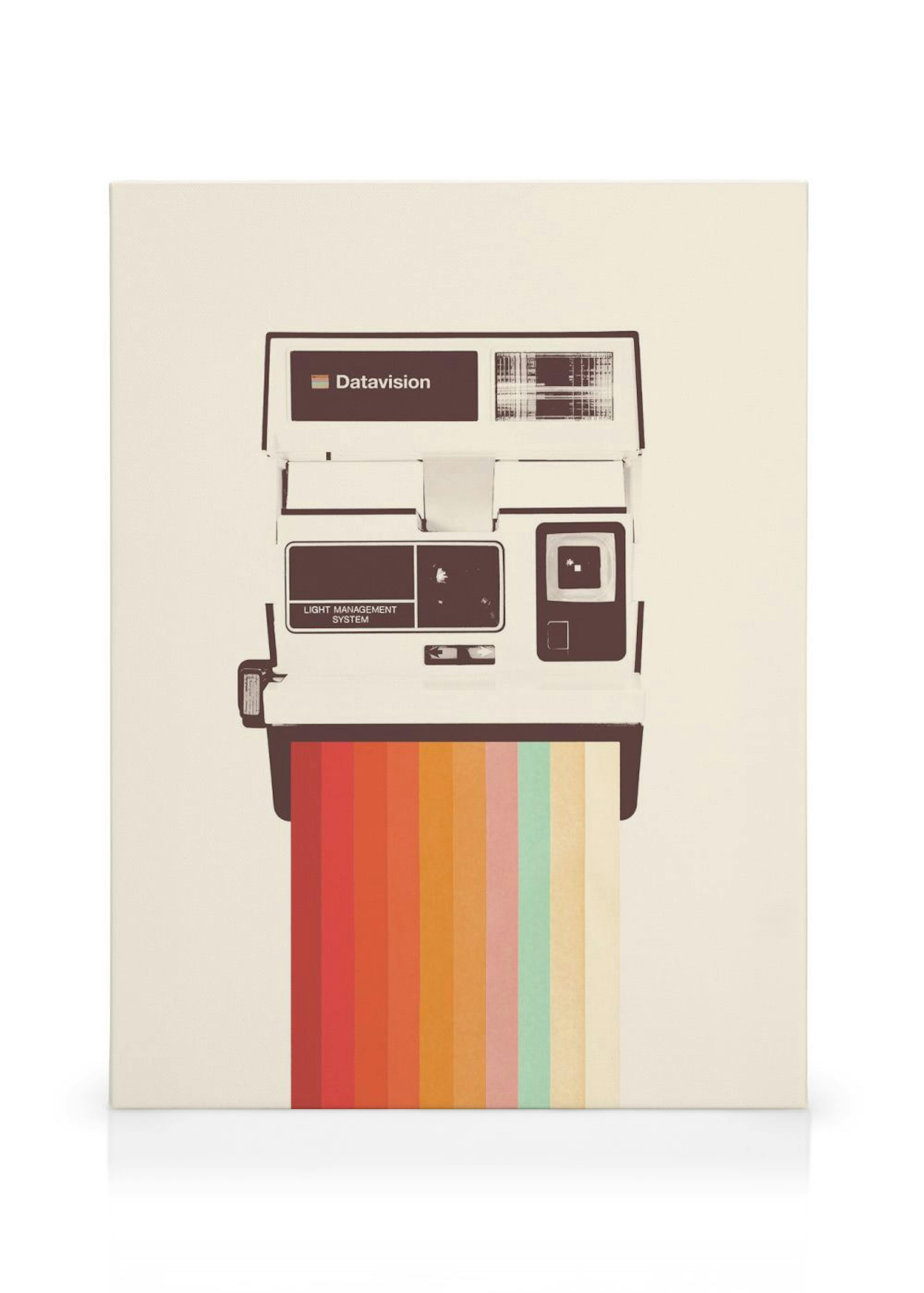 Florent Bodart - Instant Camera Rainbow Lienzo