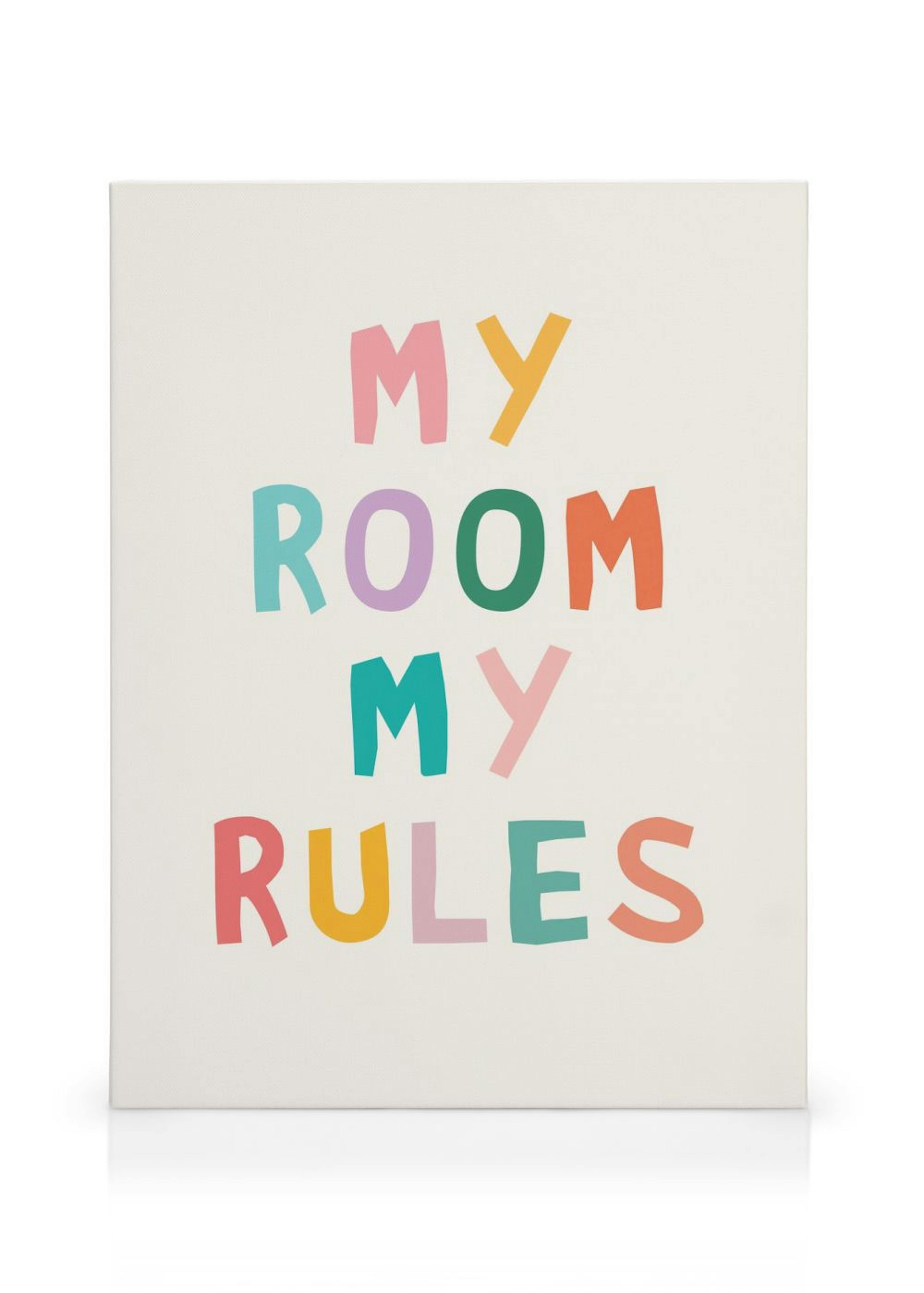My Room My Rules Lienzo