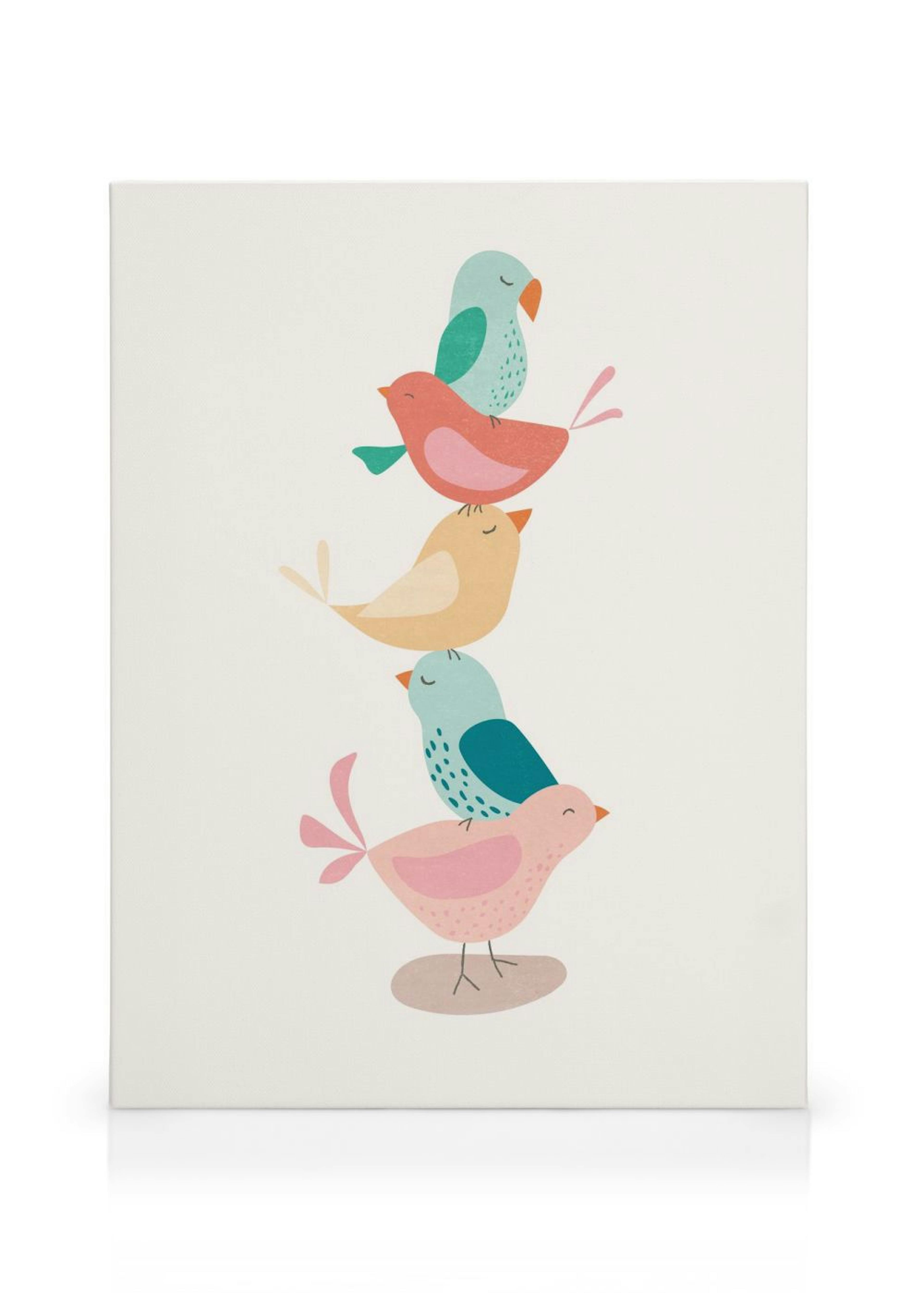 Tower of Birds Καμβά