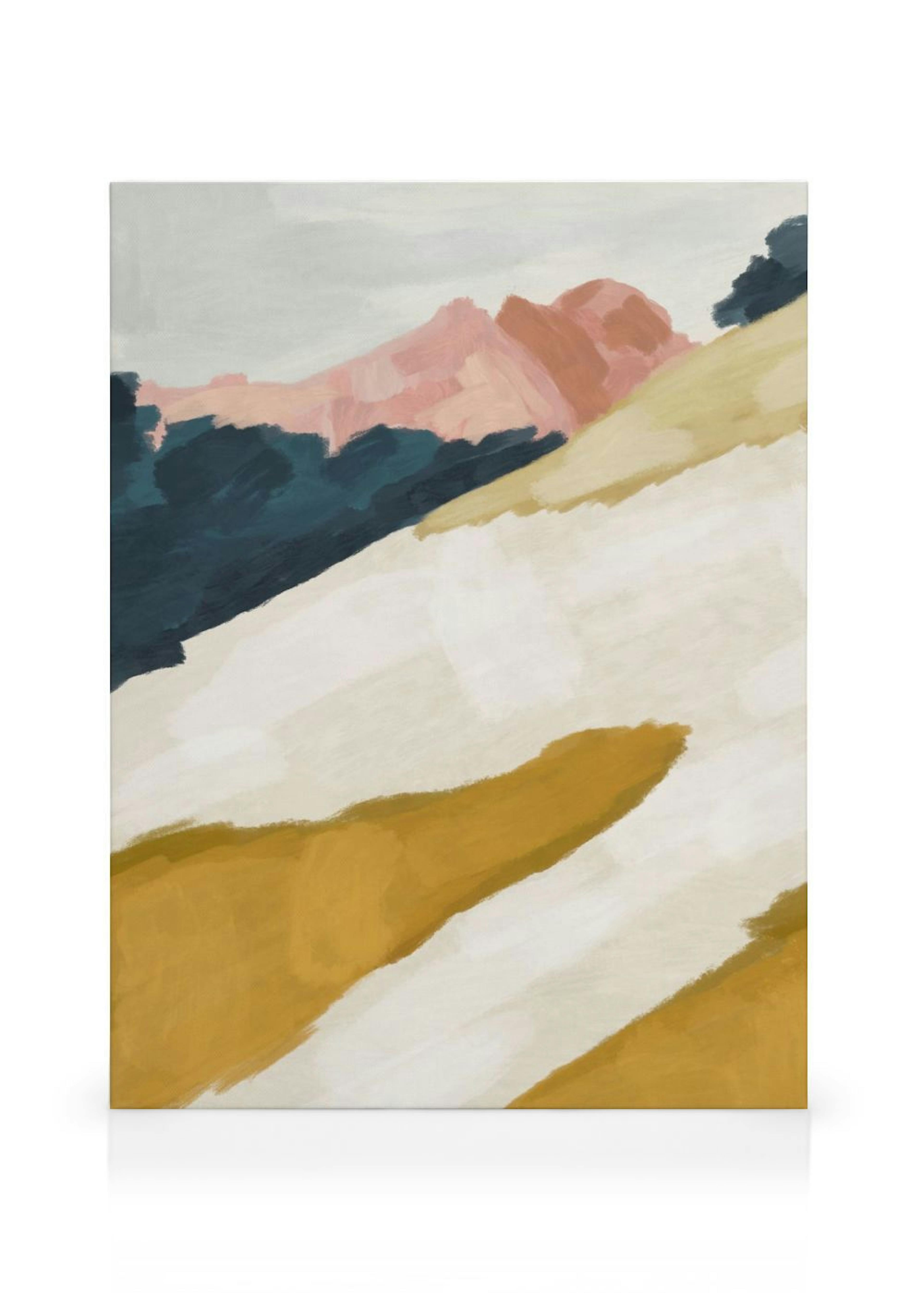 Les Collines No2 Canvas print