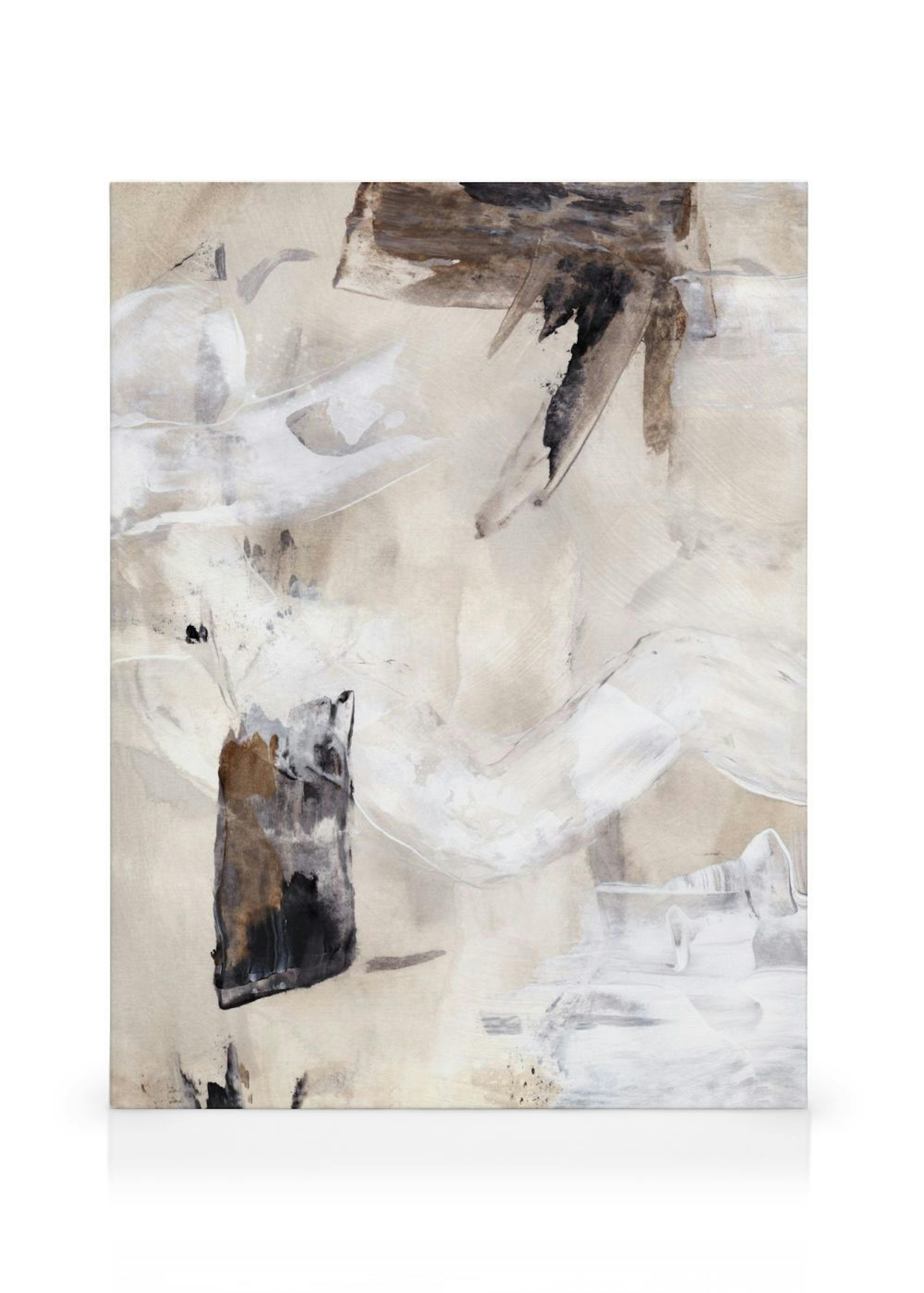 Beige Painting No1 Canvas