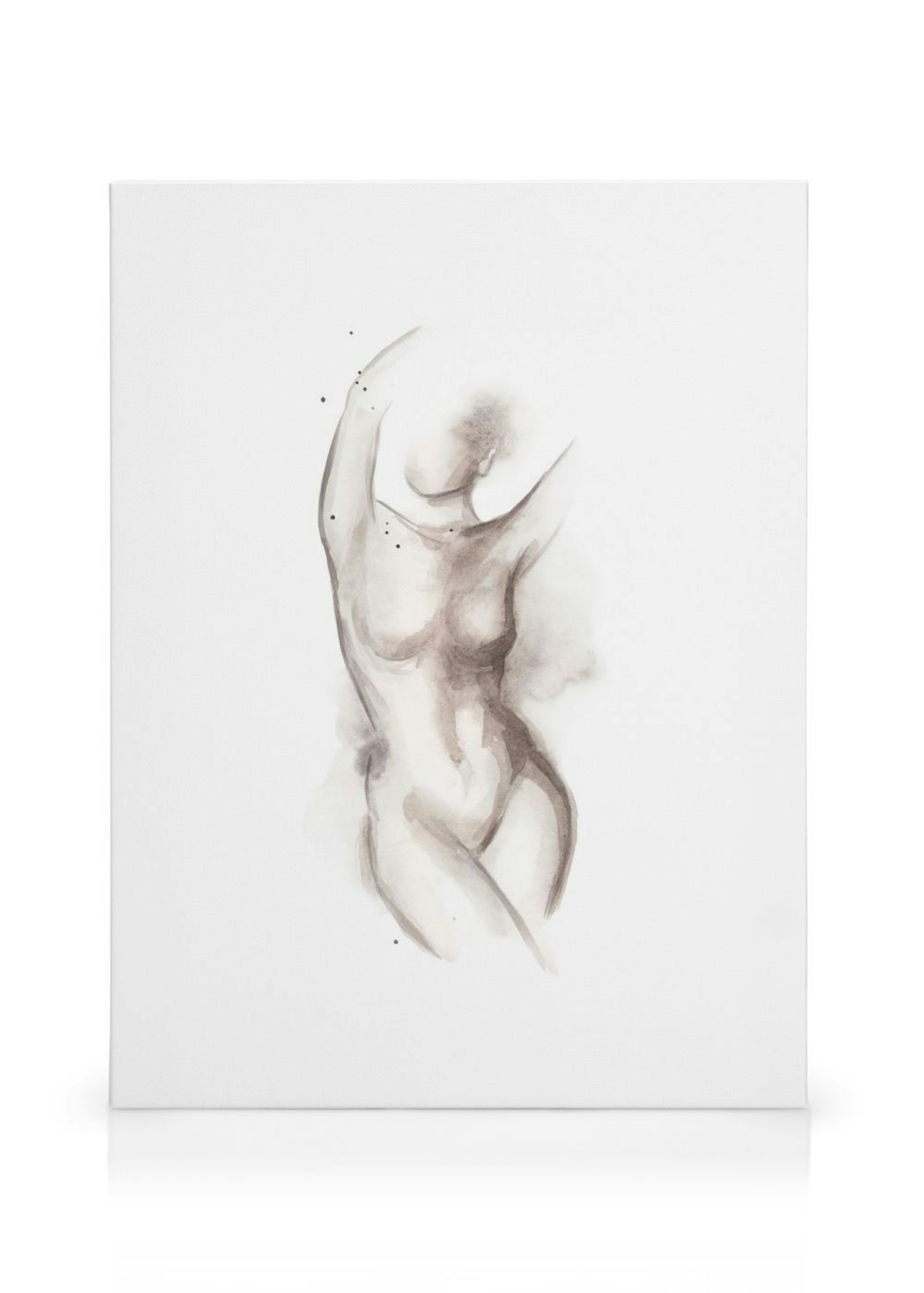 Body Sketch No1 Obraz na płótnie