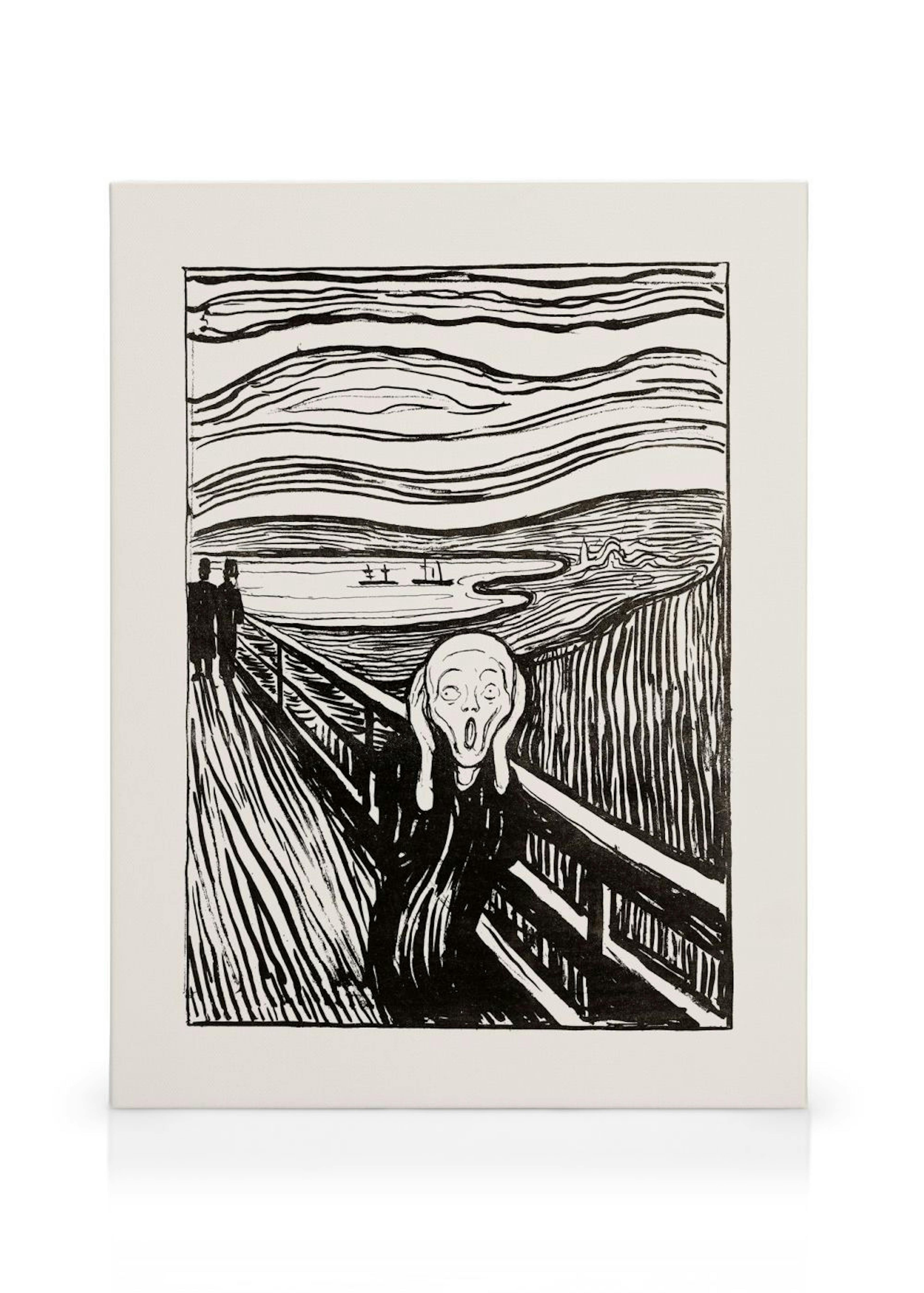Edvard Munch - The Scream Canvas print