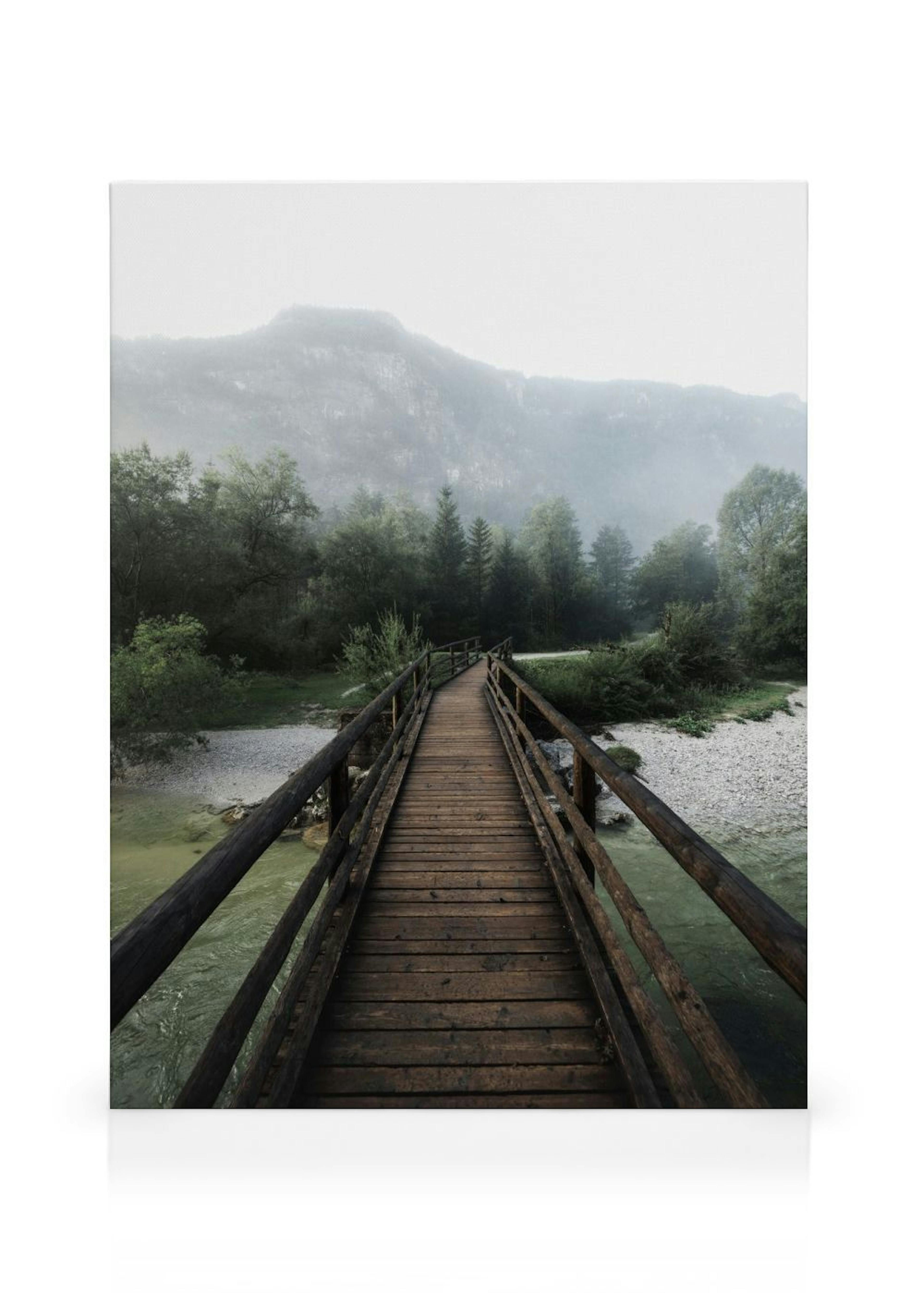 Wooden Bridge Canvastavla