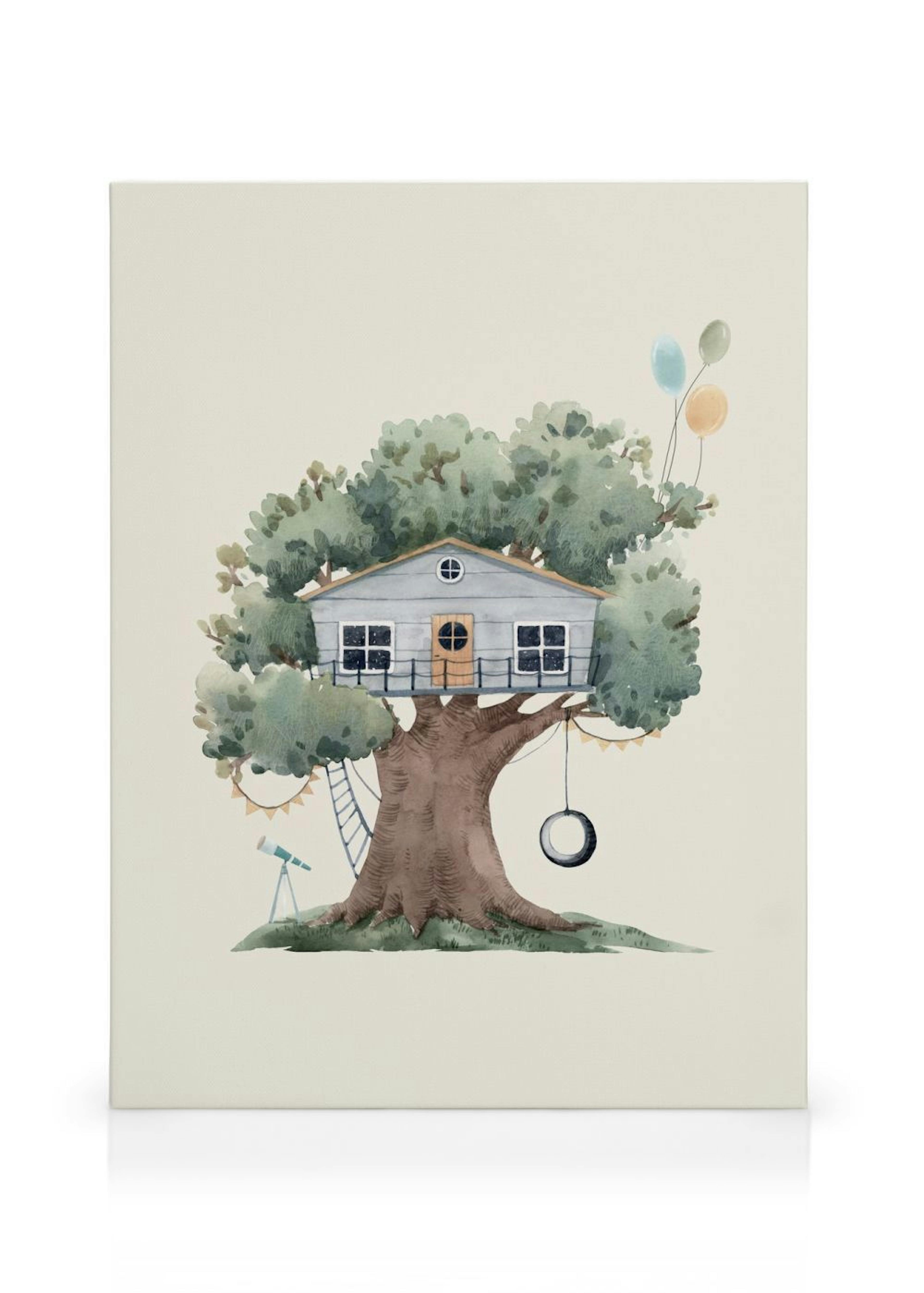 Tree House No2 Lienzo